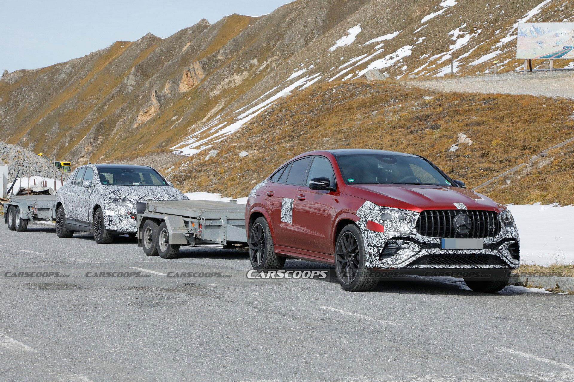 2024 Mercedes-AMG GLE 53 Lineup Spied Inside And Out With Small Updates