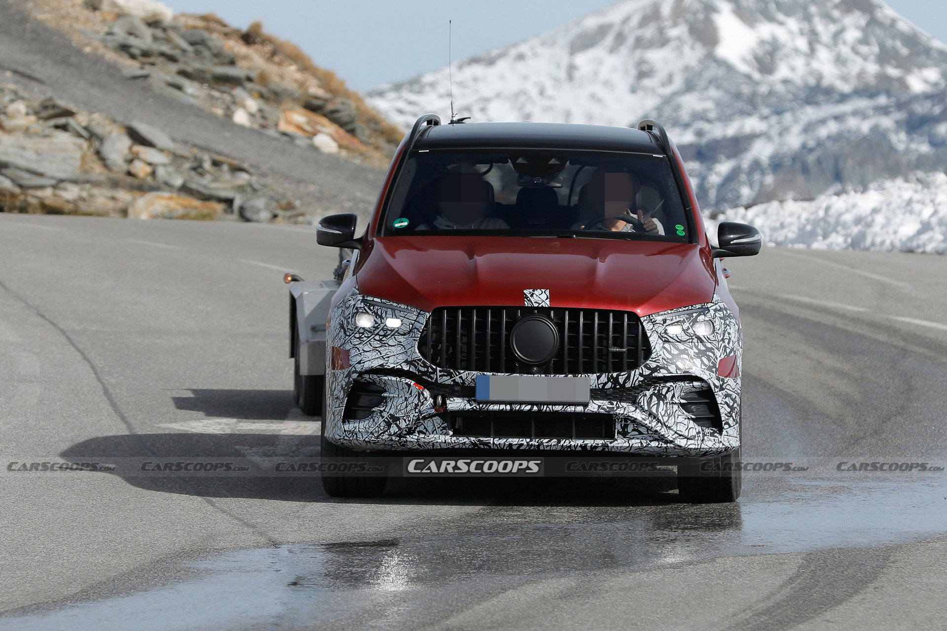 2024 Mercedes-AMG GLE 53 Lineup Spied Inside And Out With Small Updates