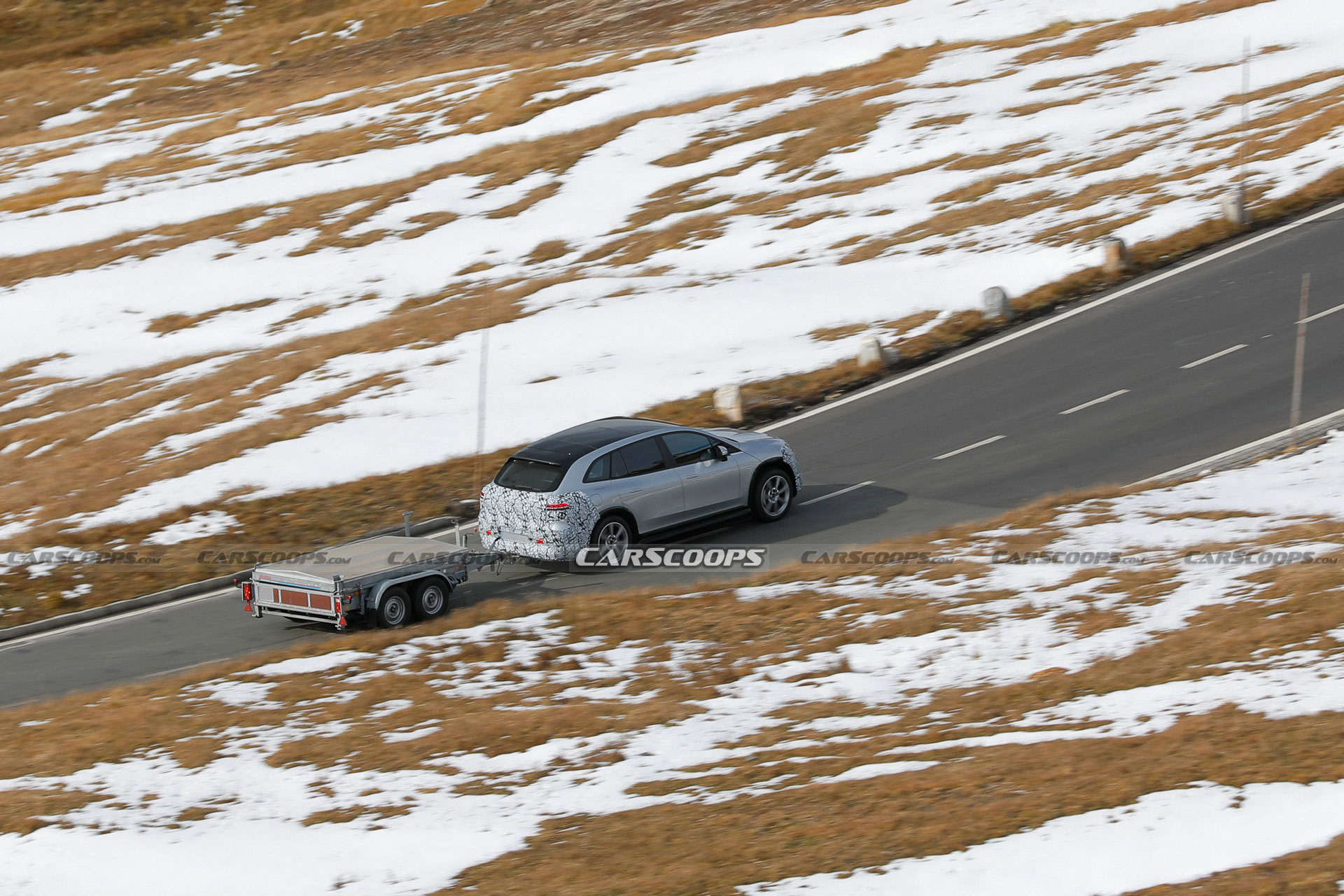 2024 Mercedes-Maybach EQS SUV Spied As An Electric Ultra-Luxury Crossover