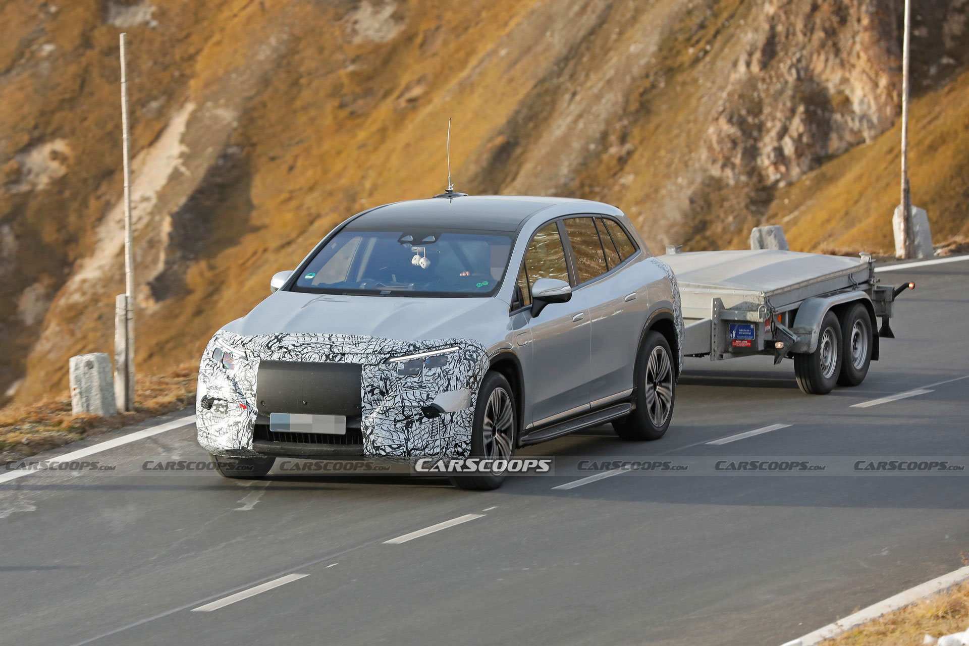 2024 Mercedes-Maybach EQS SUV Spied As An Electric Ultra-Luxury Crossover