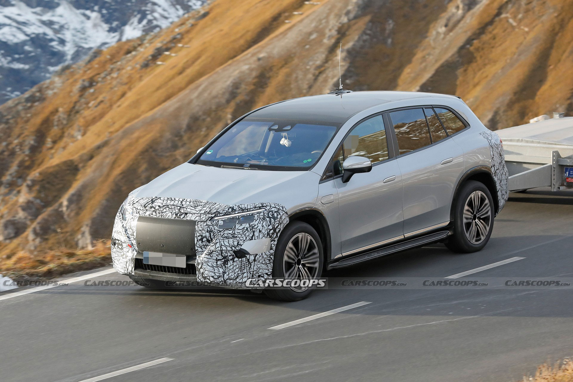 2024 Mercedes-Maybach EQS SUV Spied As An Electric Ultra-Luxury Crossover