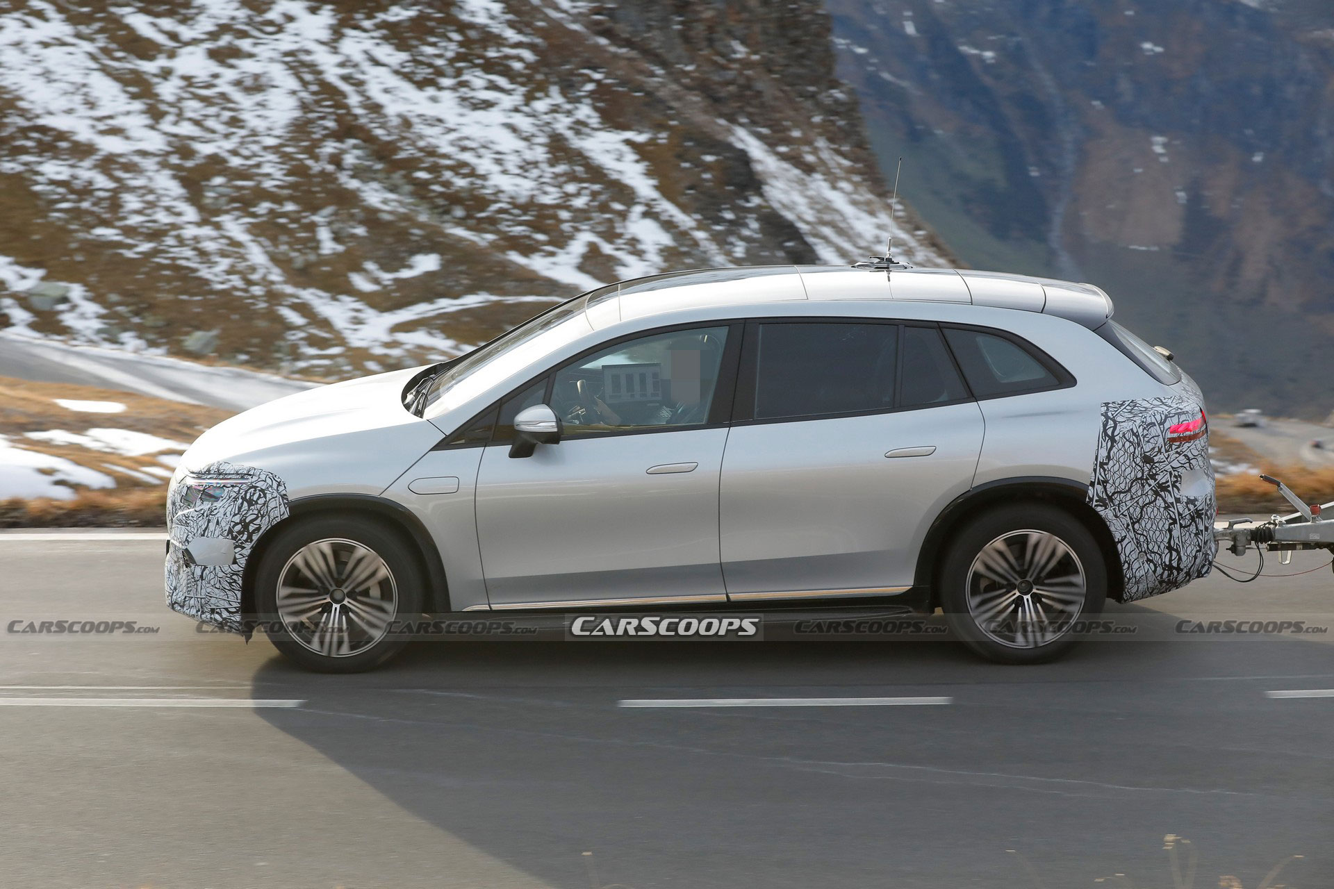 2024 Mercedes-Maybach EQS SUV Spied As An Electric Ultra-Luxury Crossover