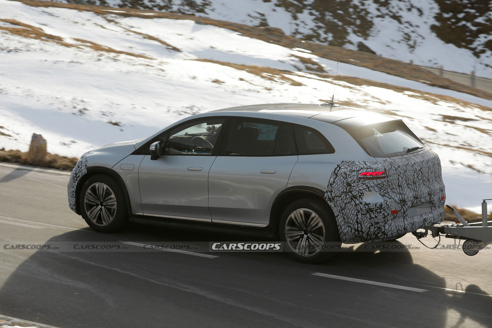 2024 Mercedes-Maybach EQS SUV Spied As An Electric Ultra-Luxury Crossover