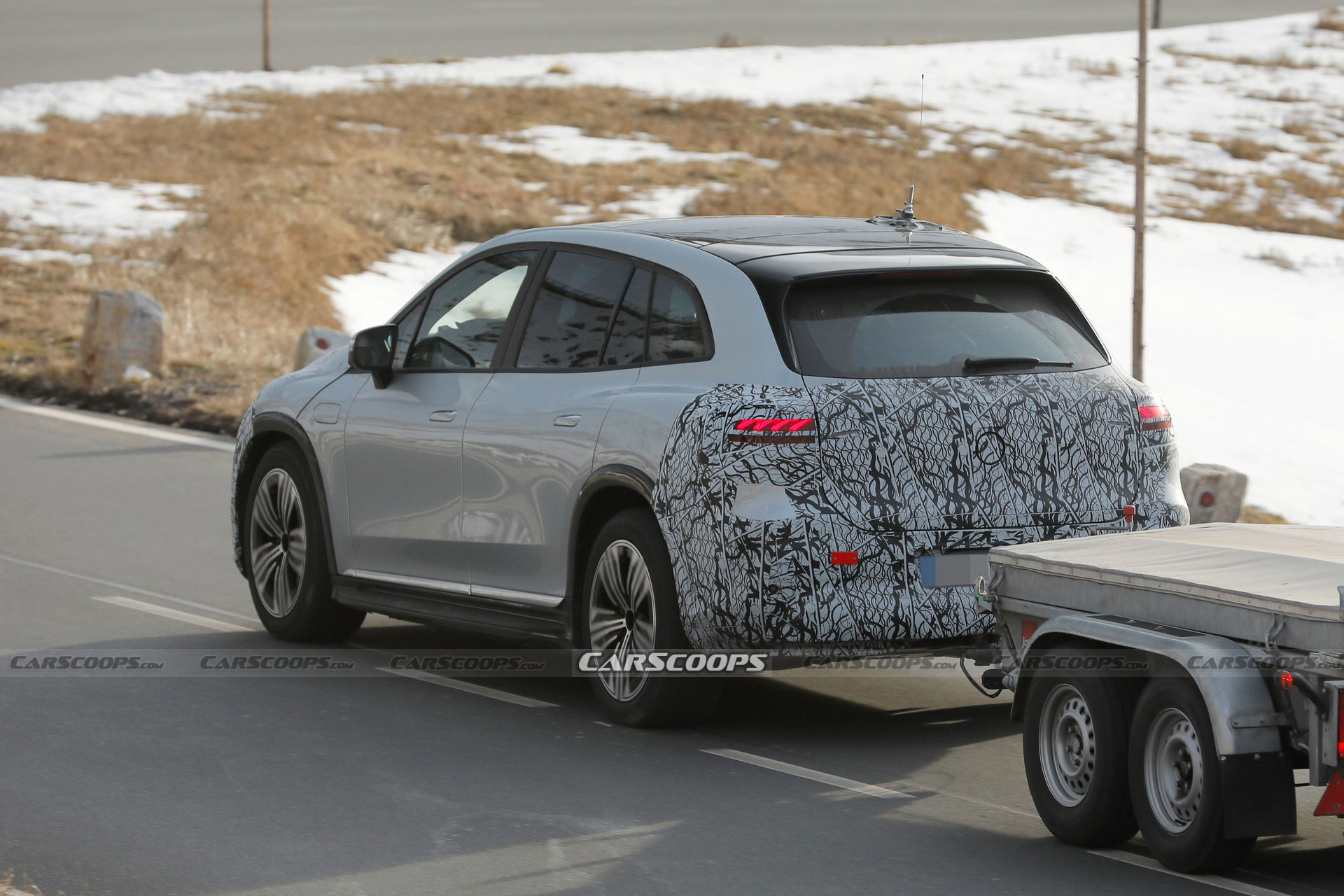 2024 Mercedes-Maybach EQS SUV Spied As An Electric Ultra-Luxury Crossover