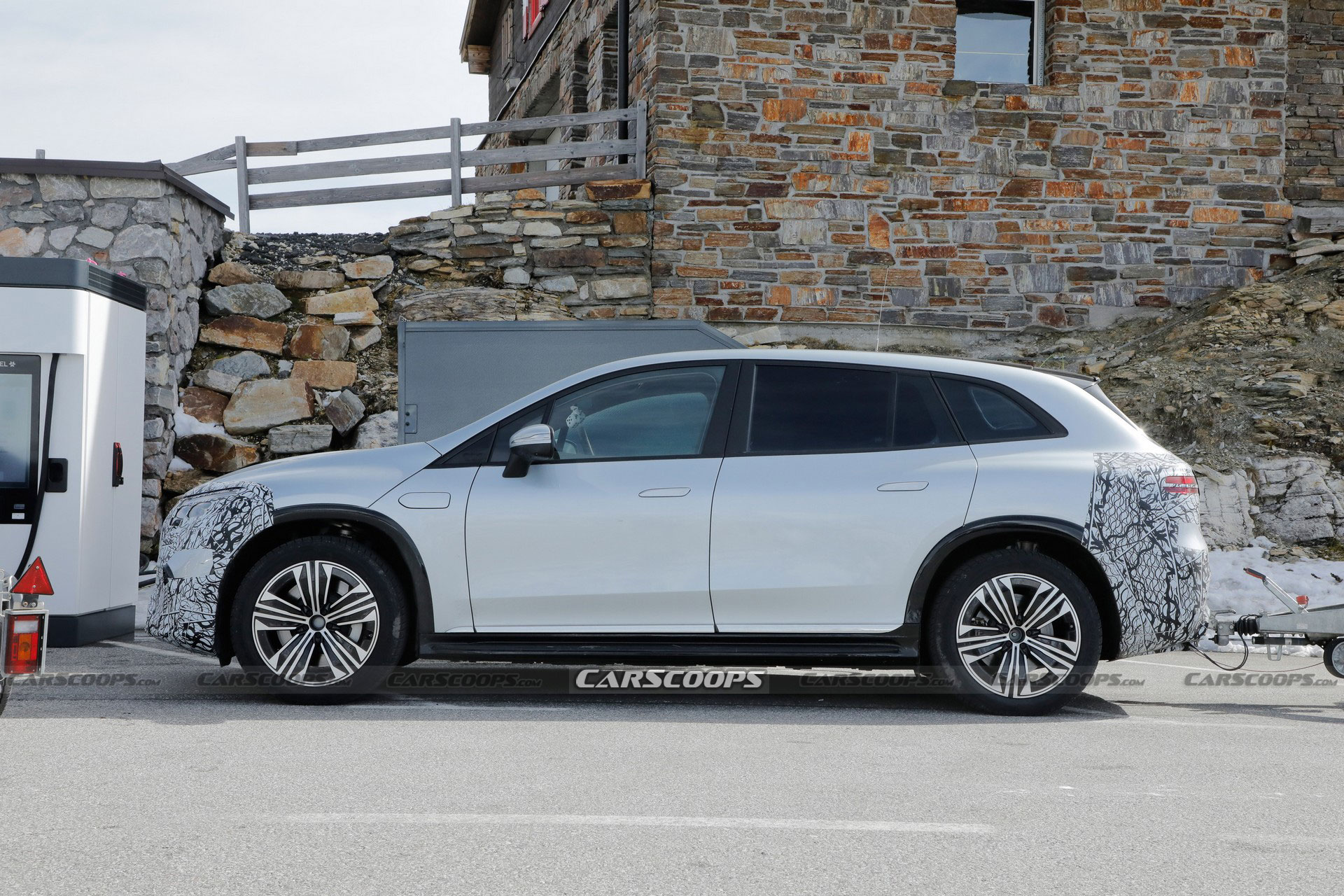 2024 Mercedes-Maybach EQS SUV Spied As An Electric Ultra-Luxury Crossover