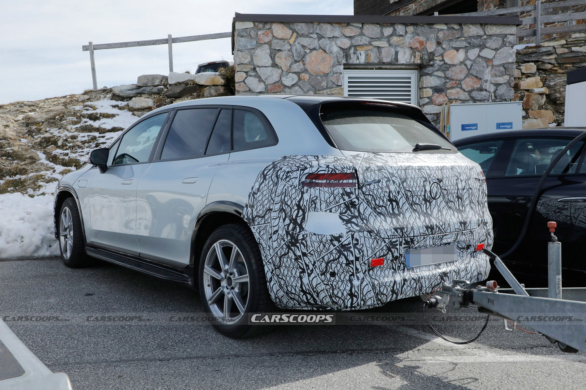 2024 Mercedes-Maybach EQS SUV Spied As An Electric Ultra-Luxury Crossover