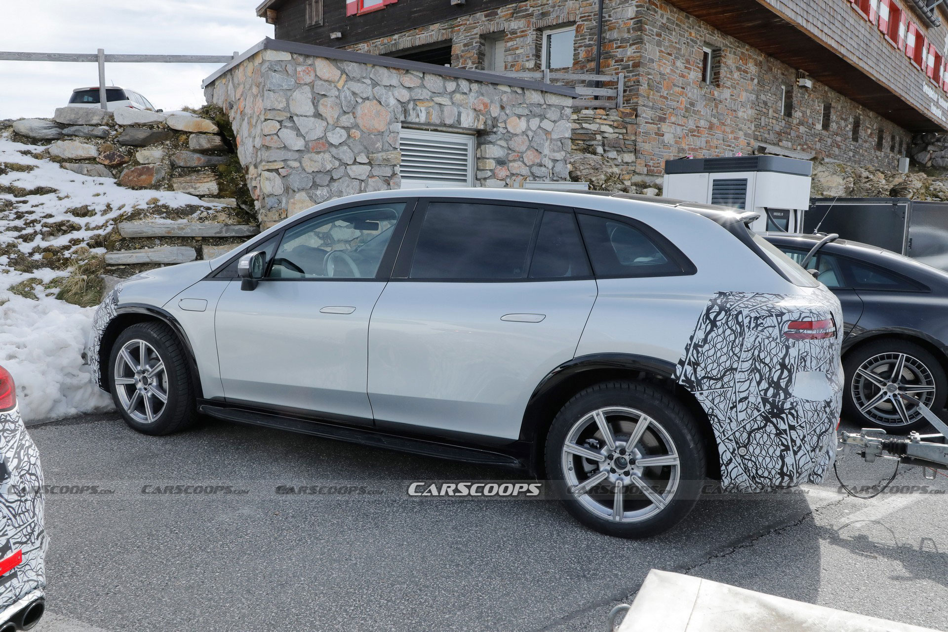 2024 Mercedes-Maybach EQS SUV Spied As An Electric Ultra-Luxury Crossover
