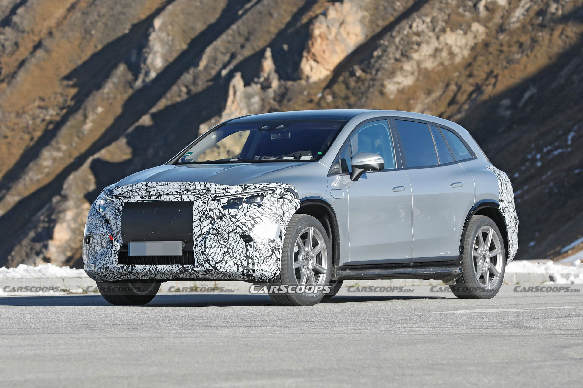 2024 Mercedes-Maybach EQS SUV Spied As An Electric Ultra-Luxury Crossover