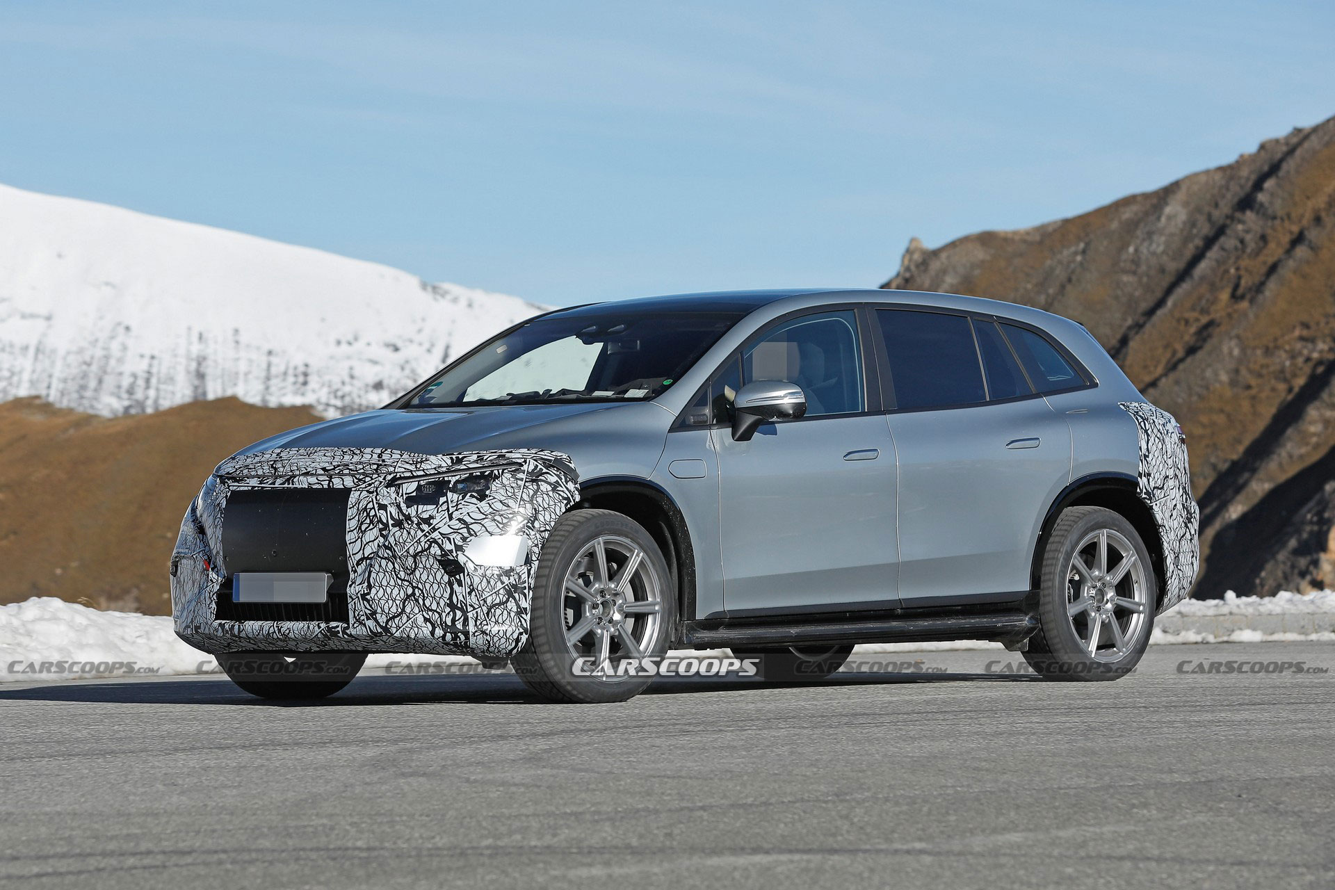 2024 Mercedes-Maybach EQS SUV Spied As An Electric Ultra-Luxury Crossover