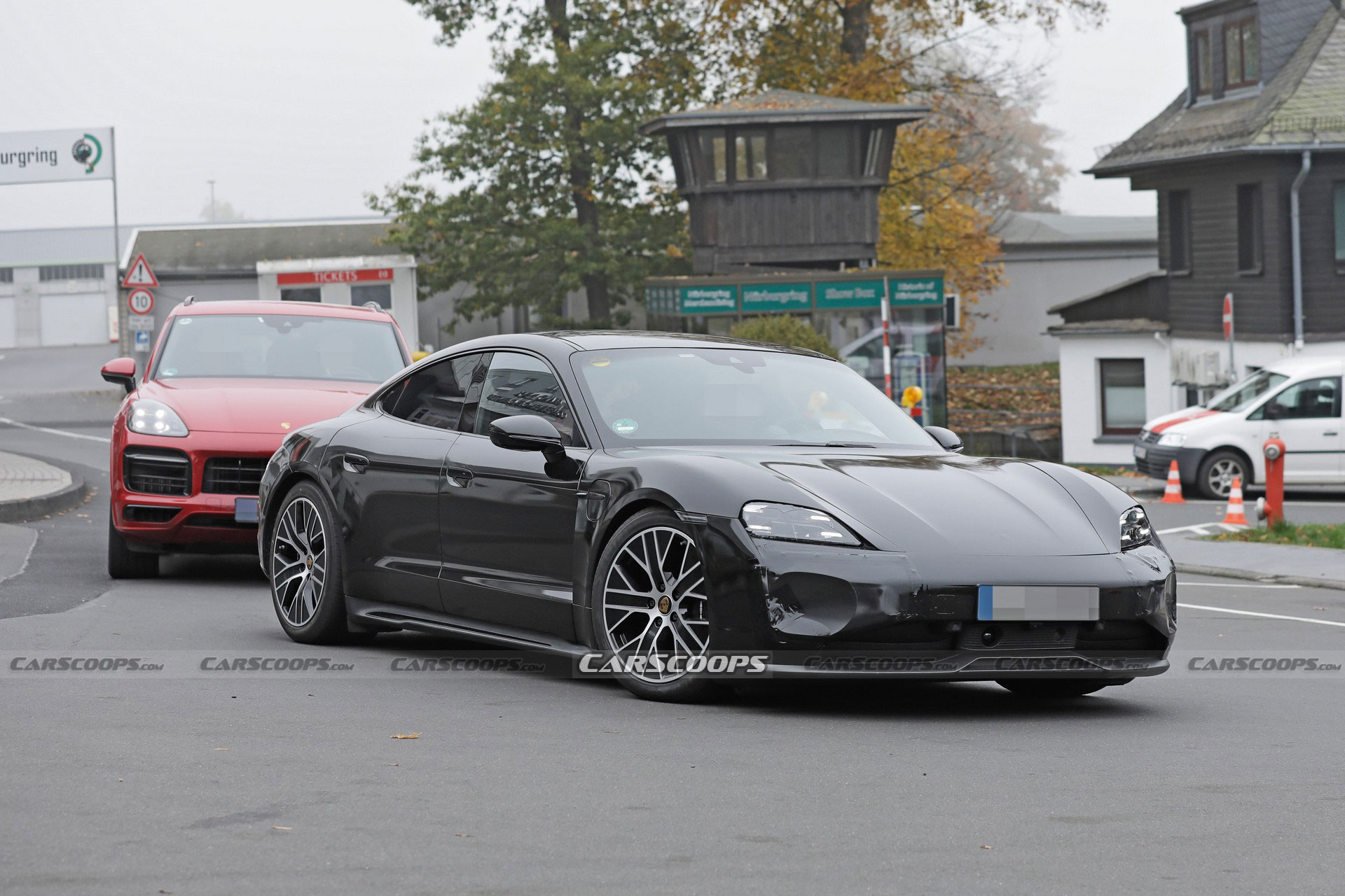 2024 Porsche Taycan And Taycan Sport Turismo Spied, Gives Us Our First Look At The Facelifted EVs