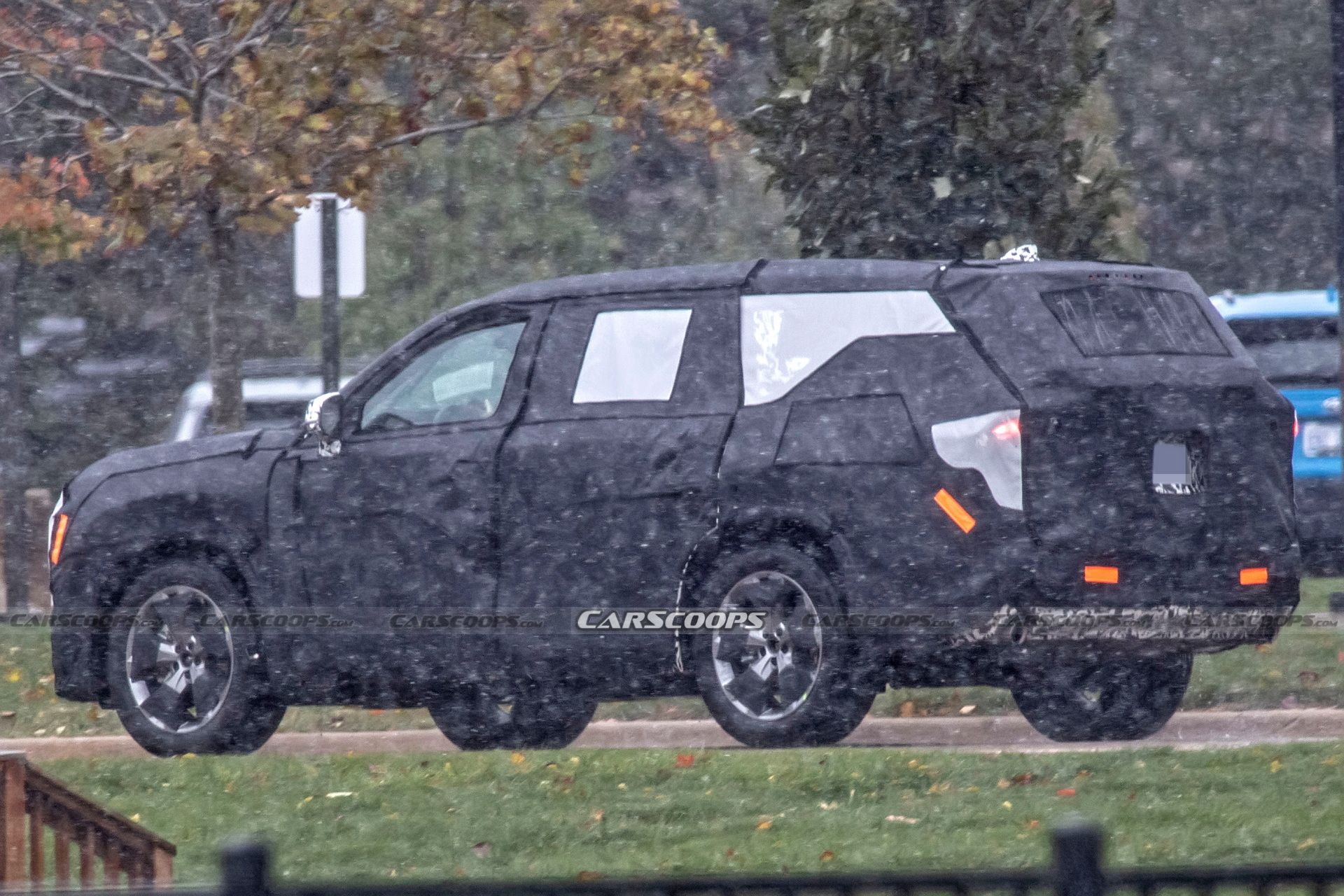 Bigger, Longer 2024 Toyota Grand Highlander Spied Testing In Michigan