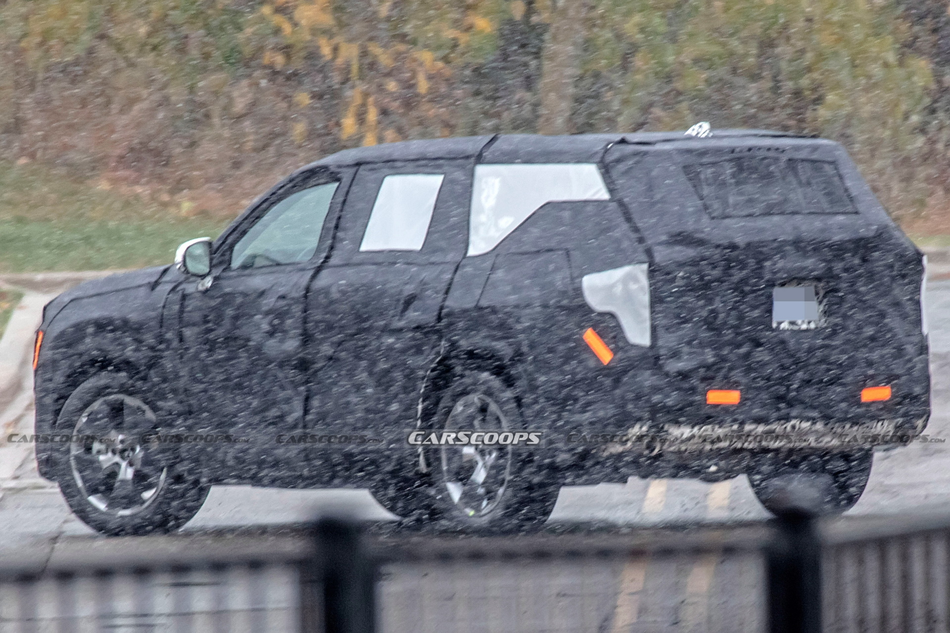 Bigger, Longer 2024 Toyota Grand Highlander Spied Testing In Michigan