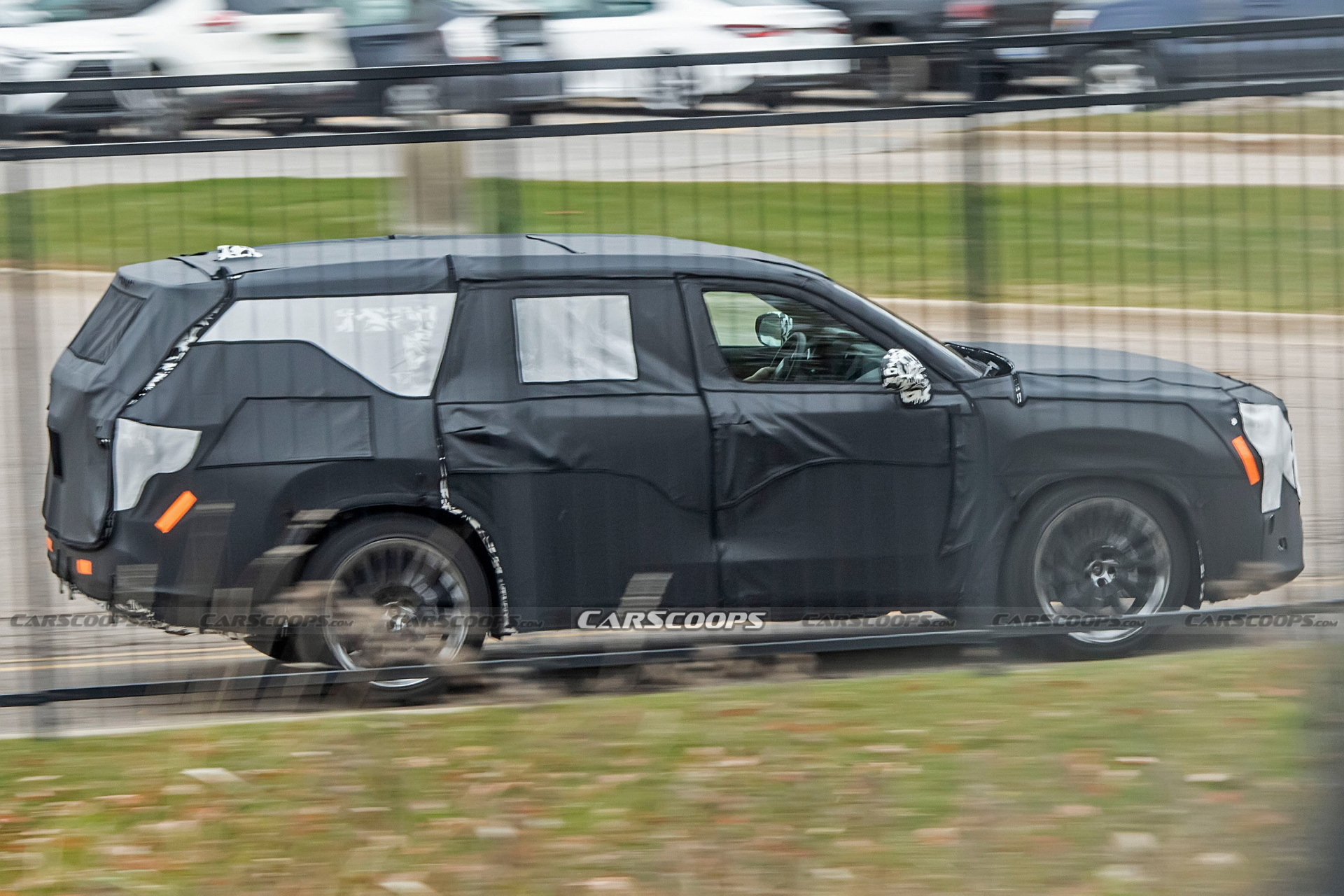 Bigger, Longer 2024 Toyota Grand Highlander Spied Testing In Michigan