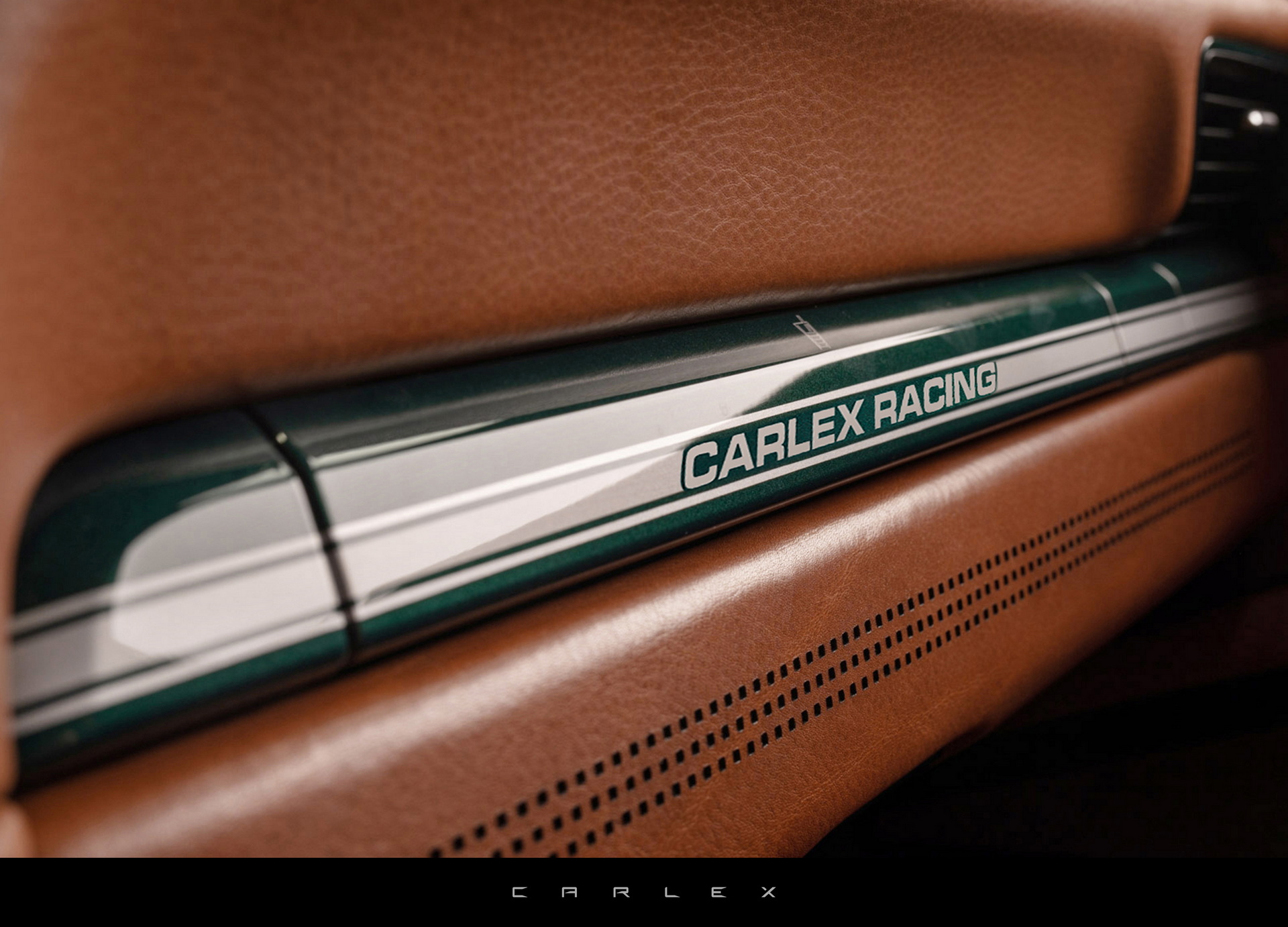 Carlex Refreshes Previous Porsche 991 Turbo With Hand-Brushed Green Shade And Brown Interior