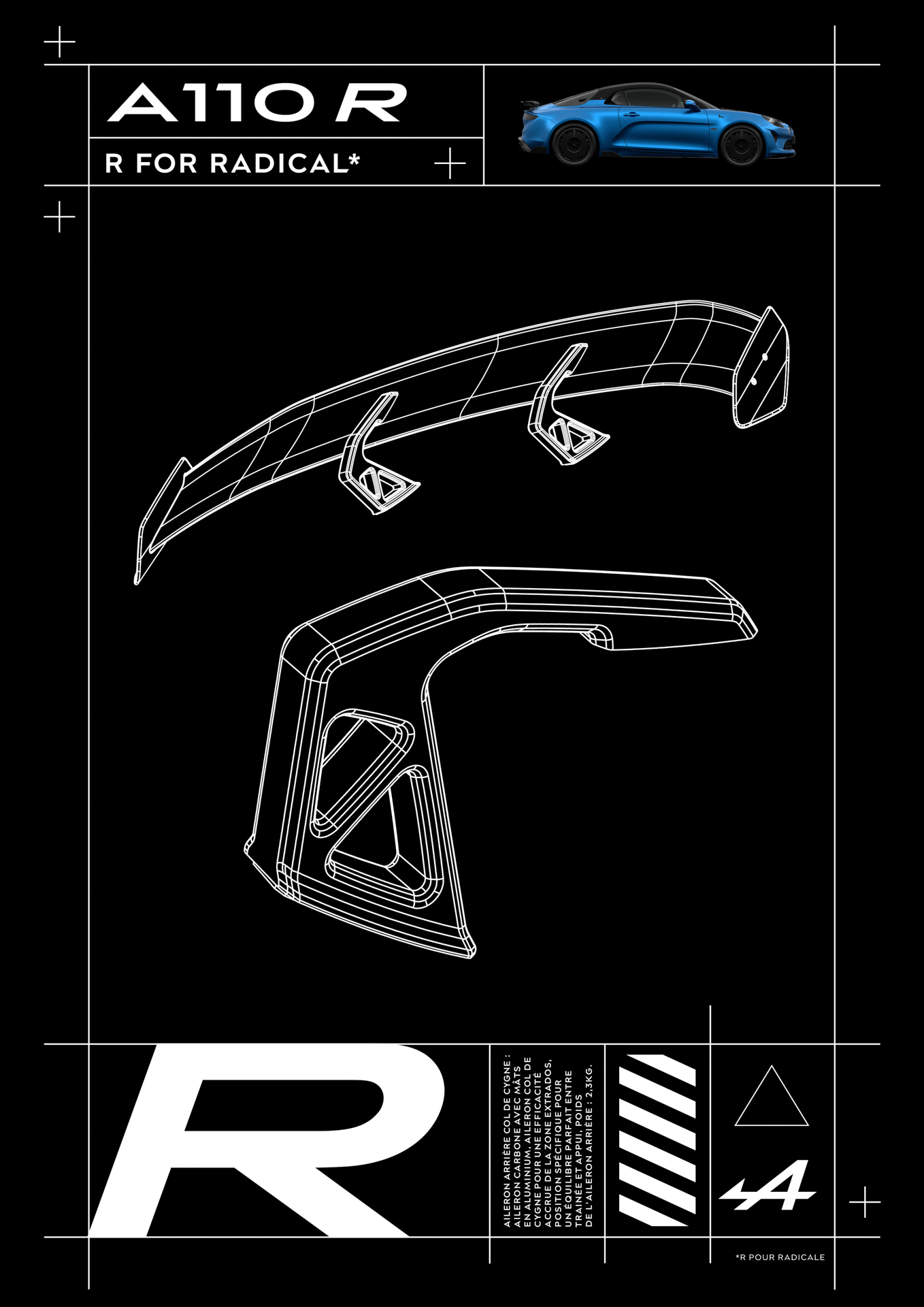 Hardcore Alpine A110 R Shows Off Its Weight Loss In Paris