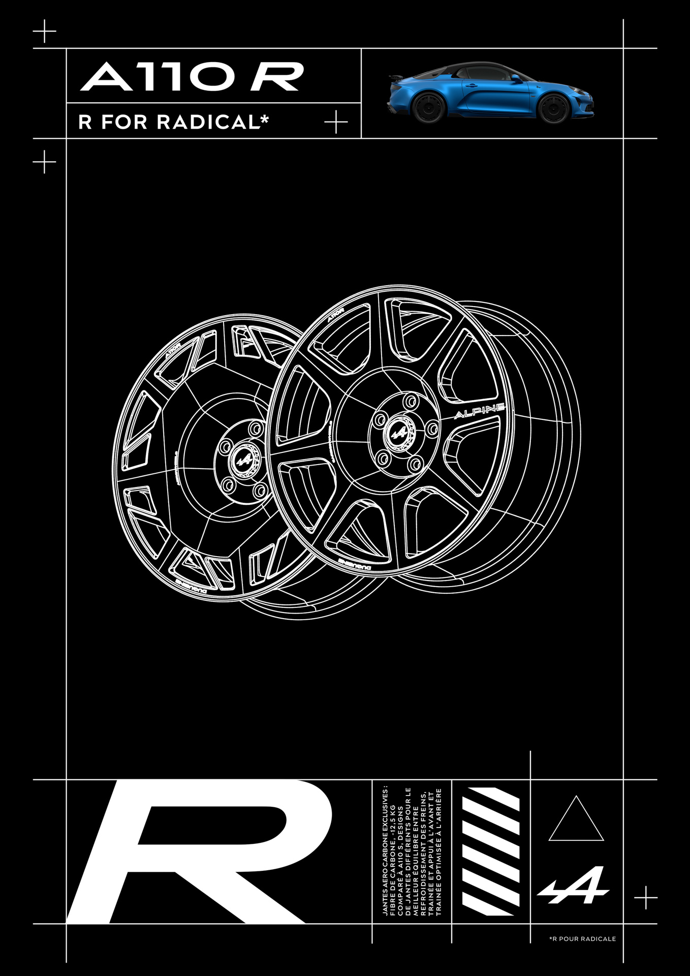 Hardcore Alpine A110 R Shows Off Its Weight Loss In Paris