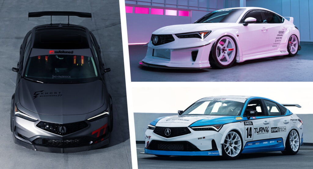  Acura Drops Three Heavily Modded 2023 Integras To Spark Our Imagination