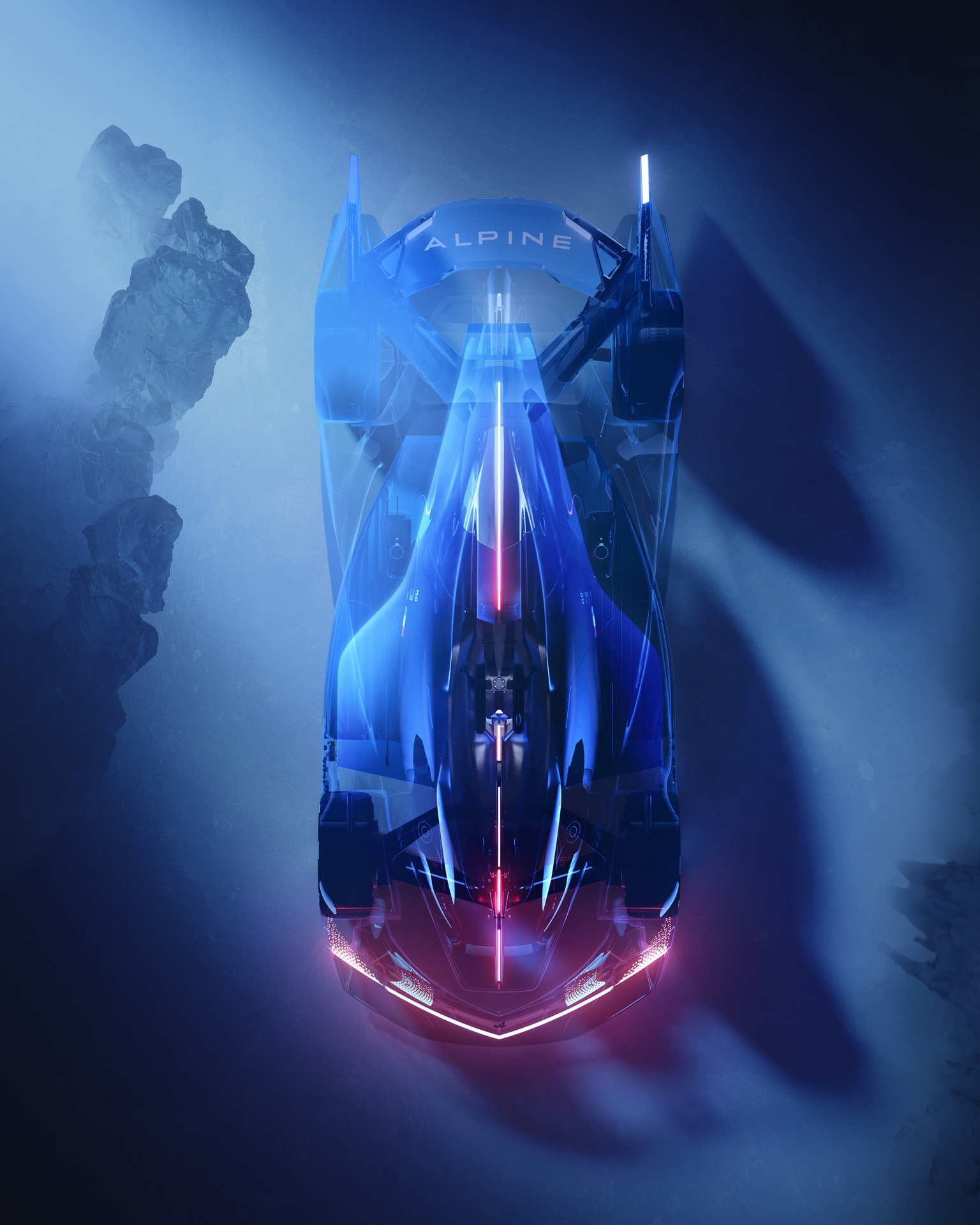 Alpine Alpenglow Concept Debuts With Hydrogen Power, Shows Future Design Language