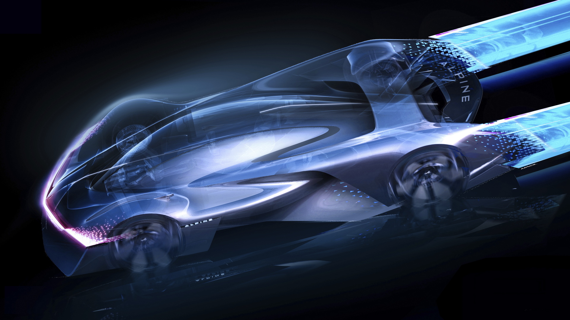 Alpine Alpenglow Concept Debuts With Hydrogen Power, Shows Future Design Language