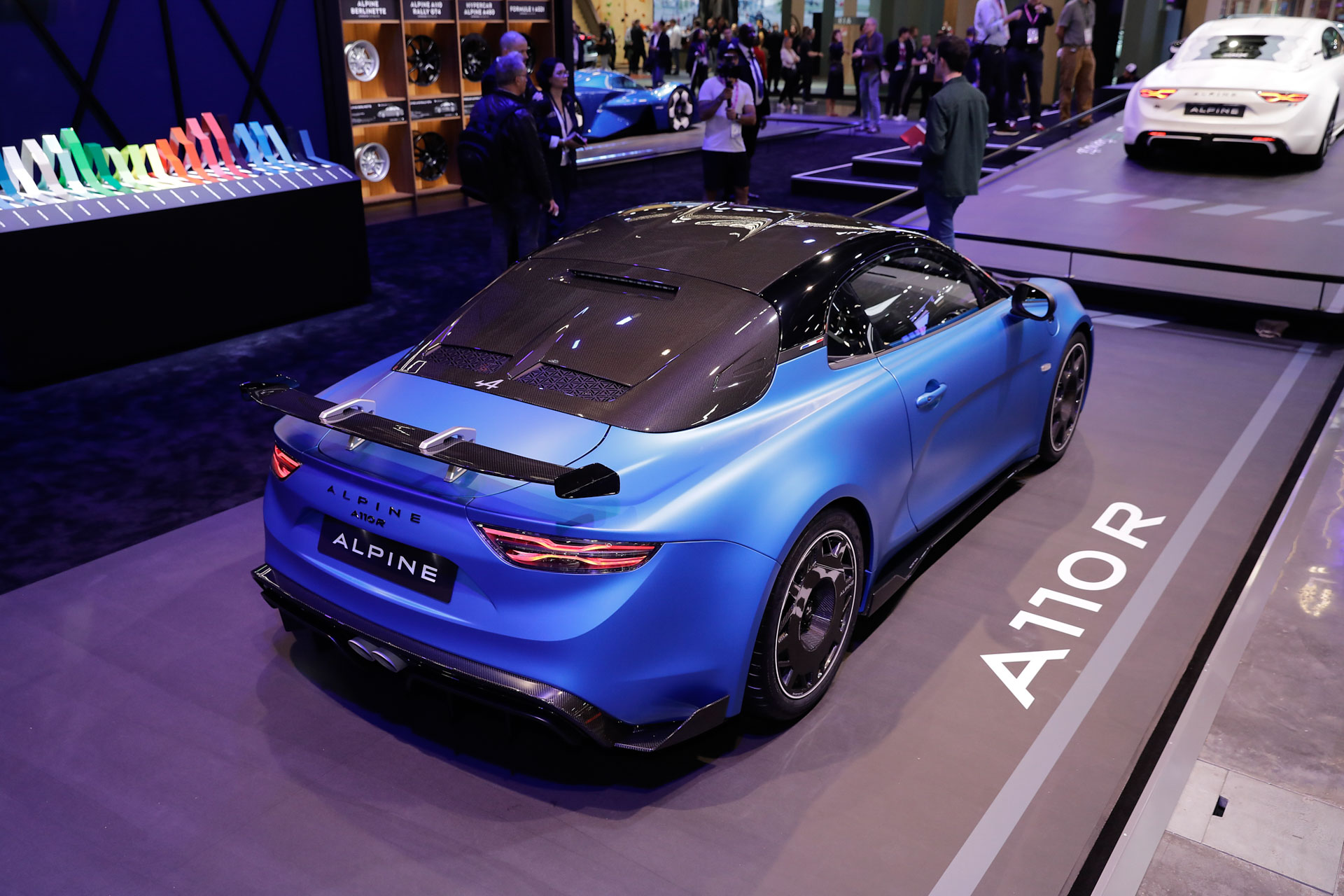 Hardcore Alpine A110 R Shows Off Its Weight Loss In Paris