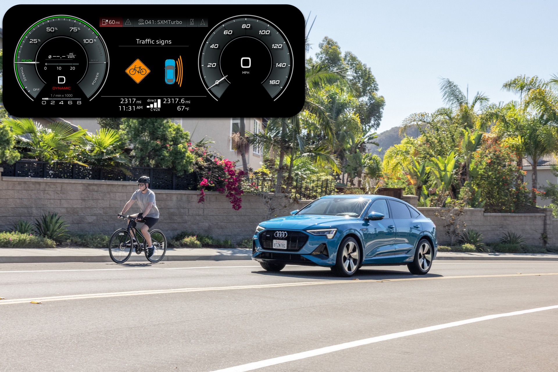 We Check Out Audi’s Cellular Vehicle-To-Everything Bicyclist Safety Tech, Which Could Save Countless Lives
