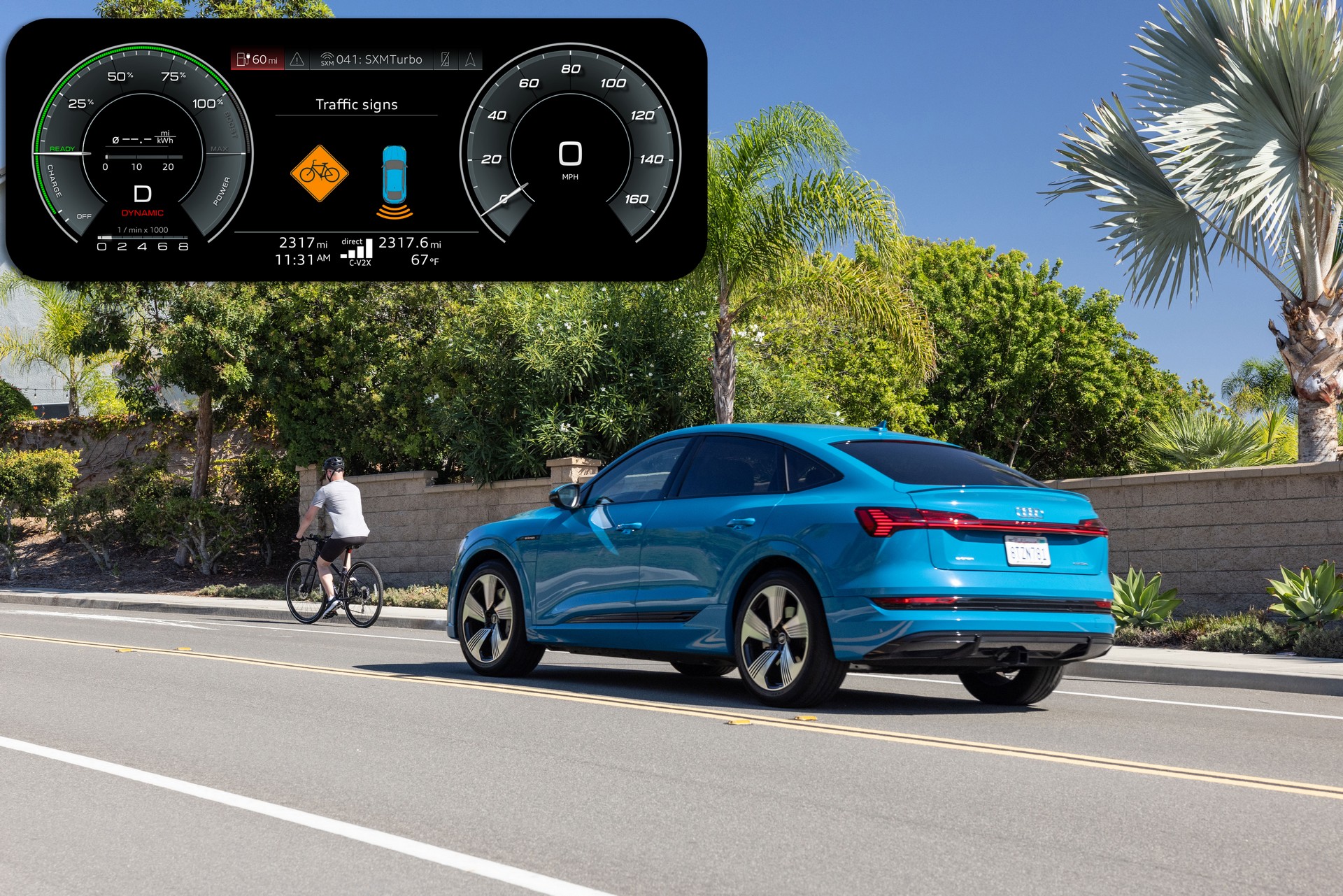 We Check Out Audi’s Cellular Vehicle-To-Everything Bicyclist Safety Tech, Which Could Save Countless Lives