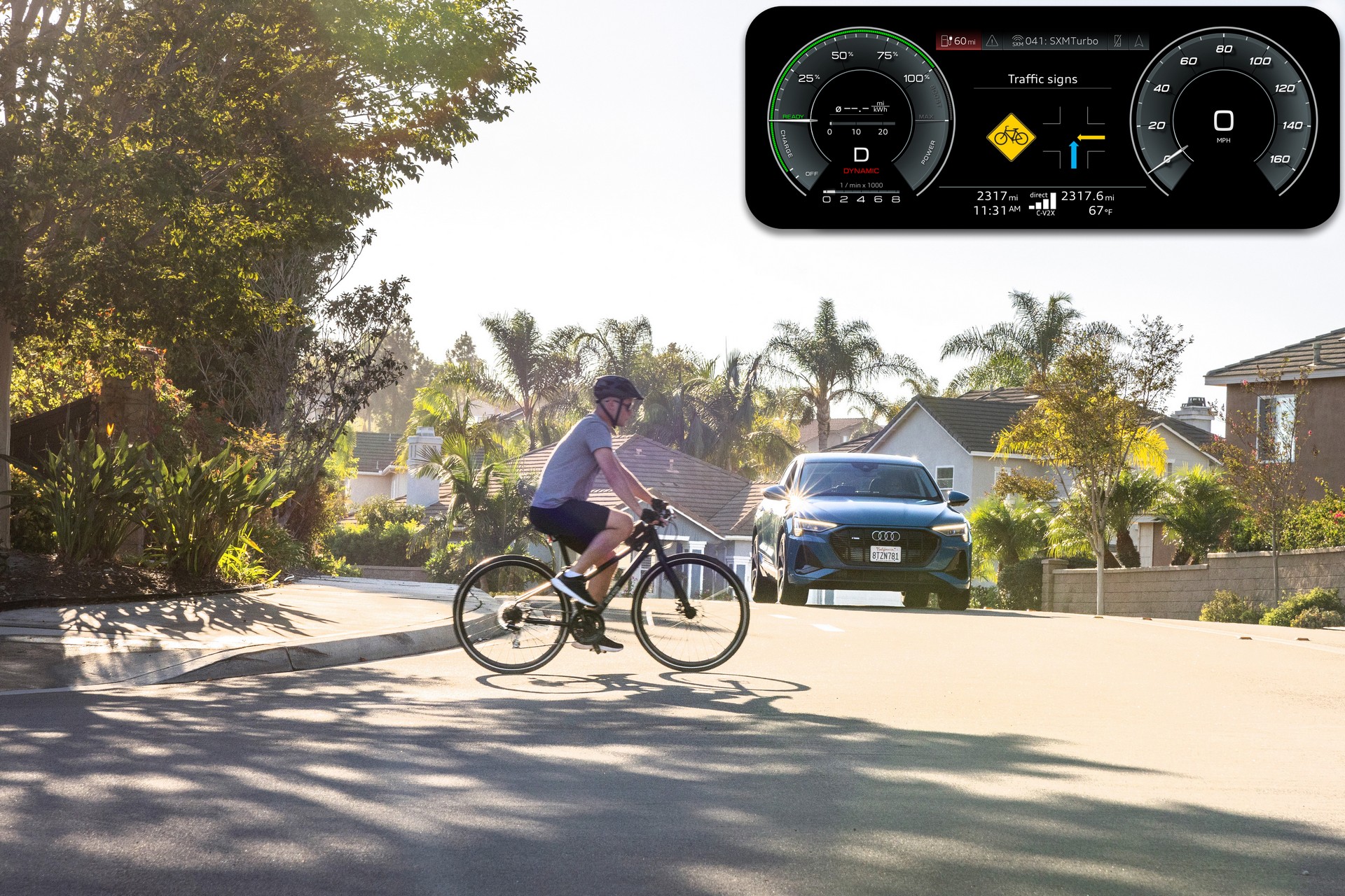 We Check Out Audi’s Cellular Vehicle-To-Everything Bicyclist Safety Tech, Which Could Save Countless Lives