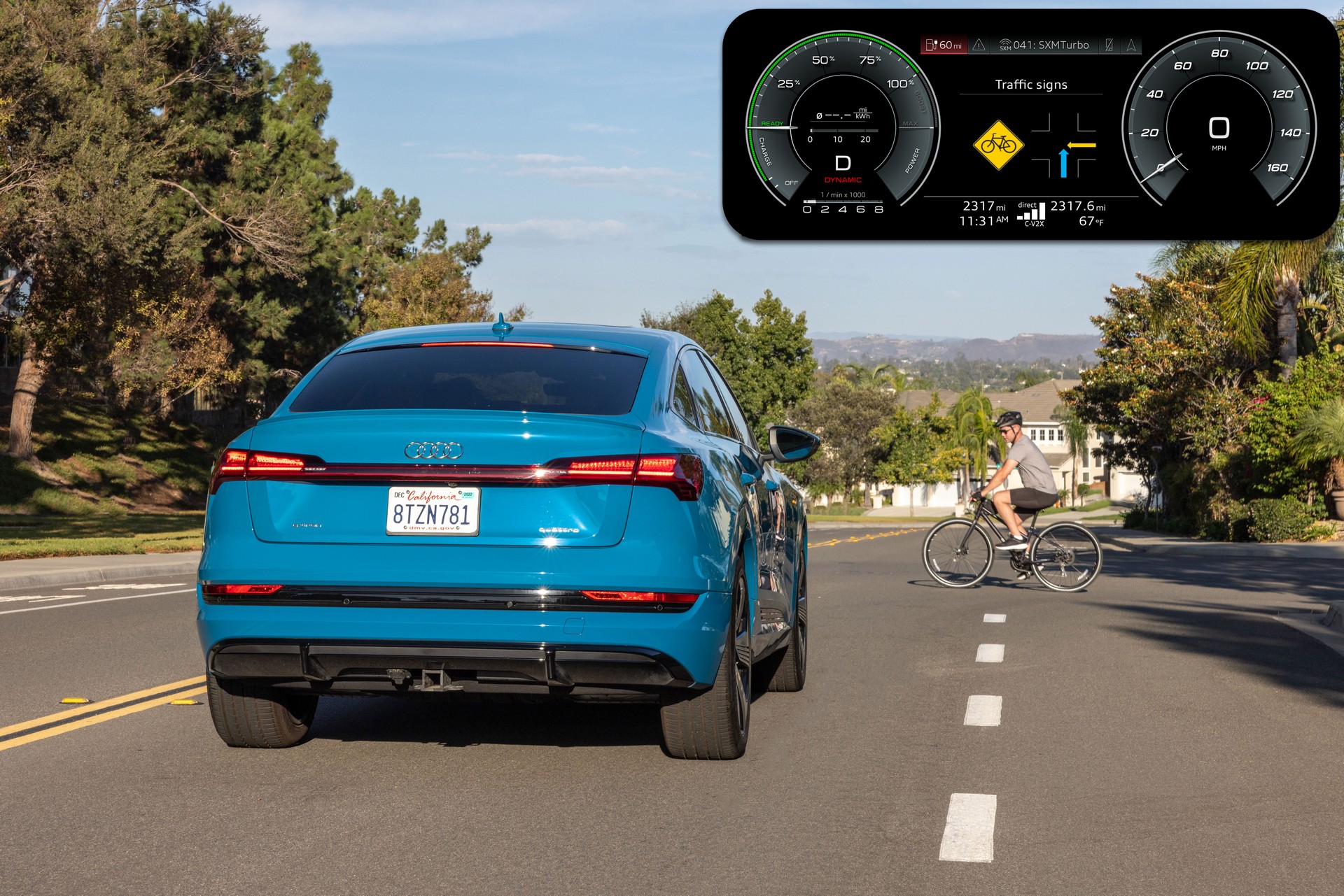 We Check Out Audi’s Cellular Vehicle-To-Everything Bicyclist Safety Tech, Which Could Save Countless Lives
