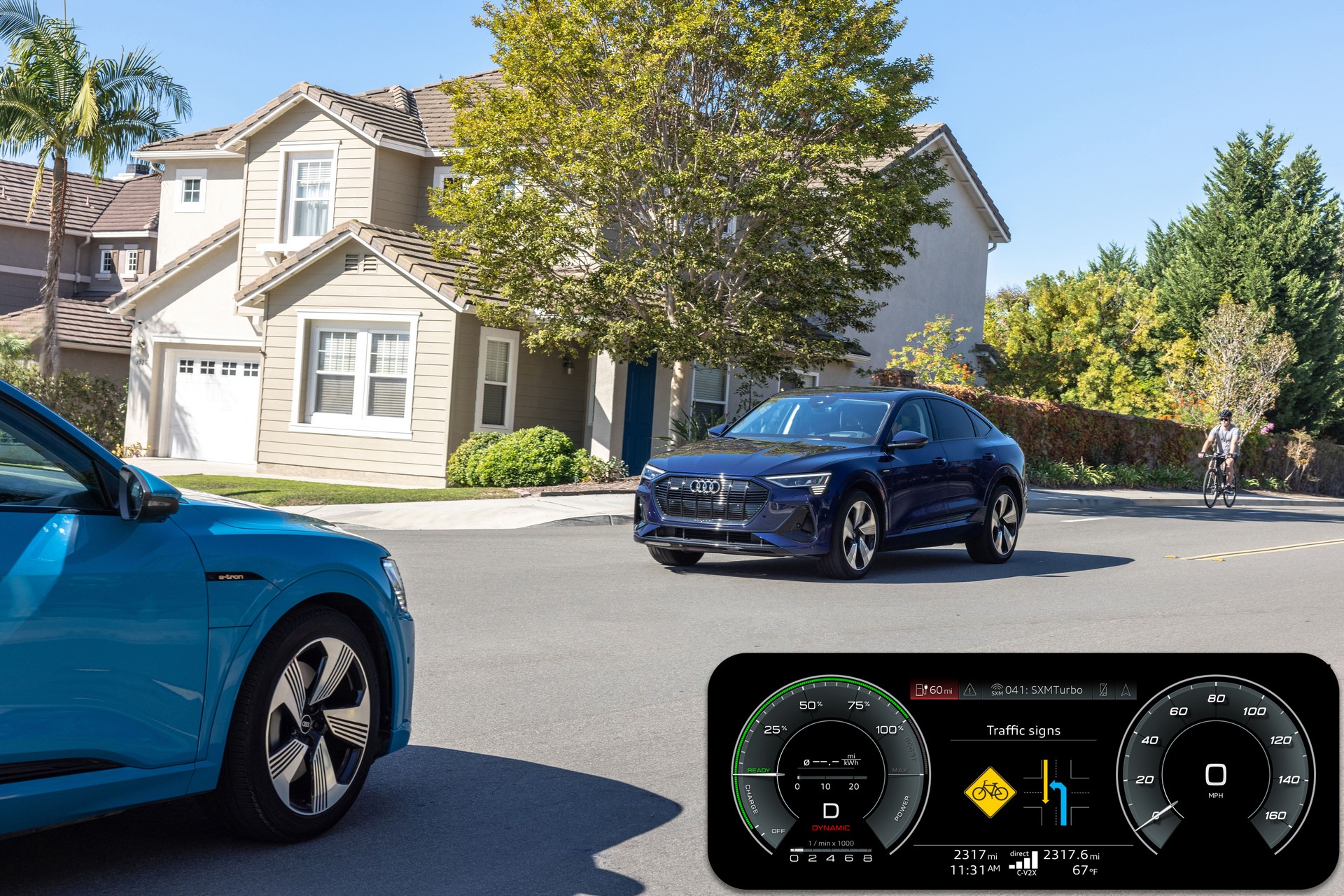 We Check Out Audi’s Cellular Vehicle-To-Everything Bicyclist Safety Tech, Which Could Save Countless Lives