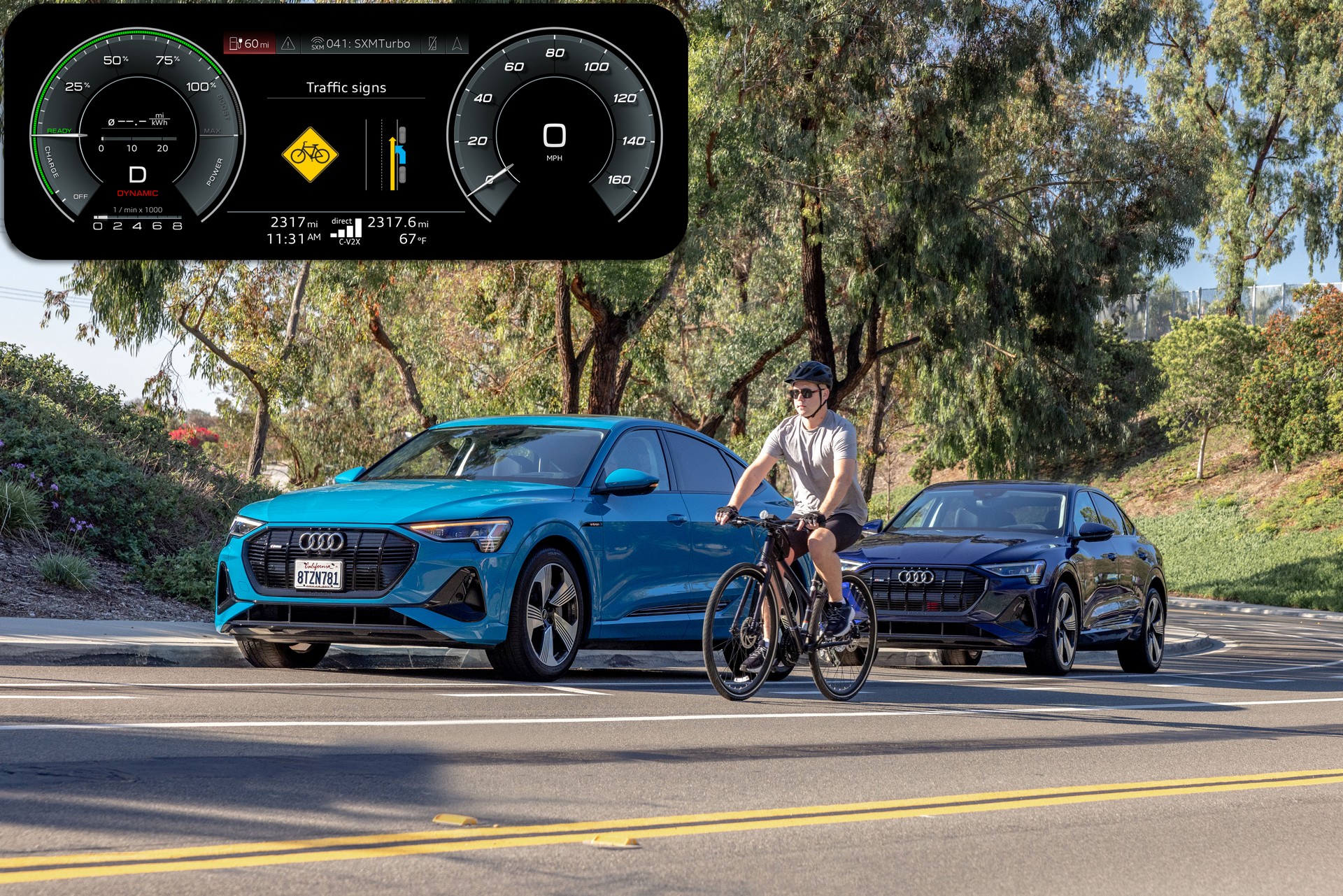 We Check Out Audi’s Cellular Vehicle-To-Everything Bicyclist Safety Tech, Which Could Save Countless Lives