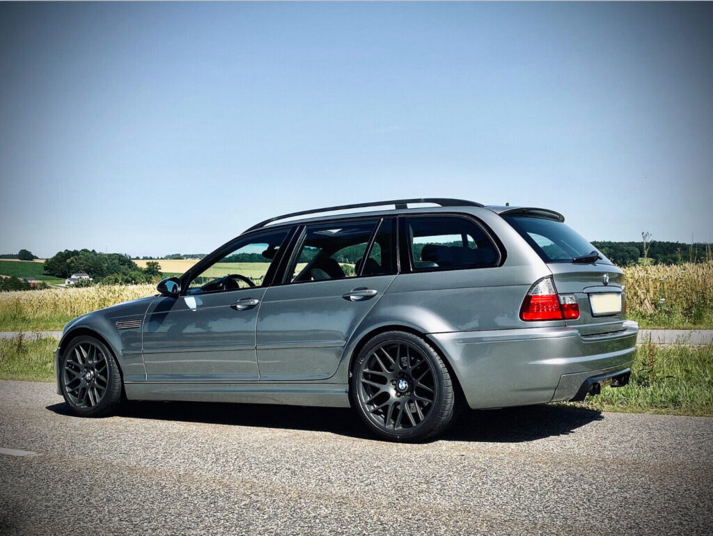 This E46 BMW 330xd Wagon With An M3Body Conversion Tickles Our Taste Buds Carscoops