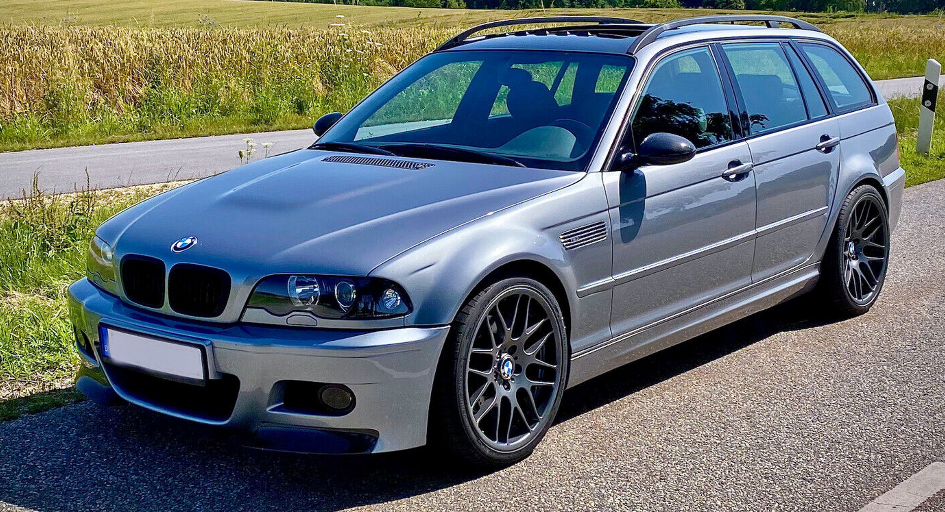 Ce wagon E46 BMW 330xd avec une conversion de carrosserie M3 chatouille nos papilles gustatives