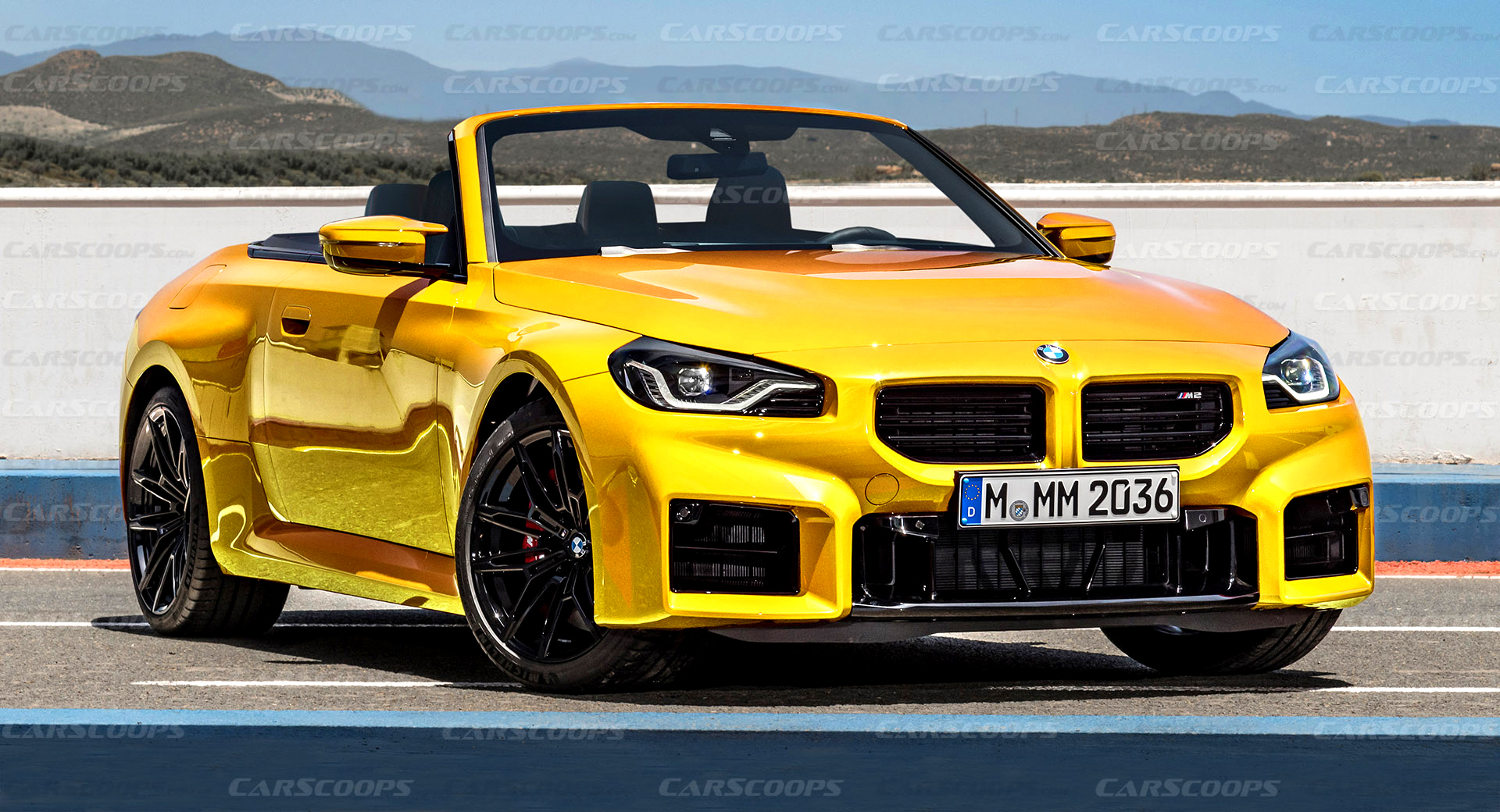 Aimeriez-vous un cabriolet BMW M2 2023 comme notre rendu ?