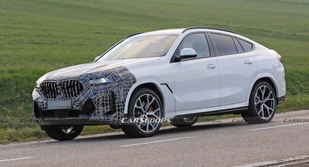  2023 BMW X6 Drops Camo, Reveals Production Grille and Bumper Design
