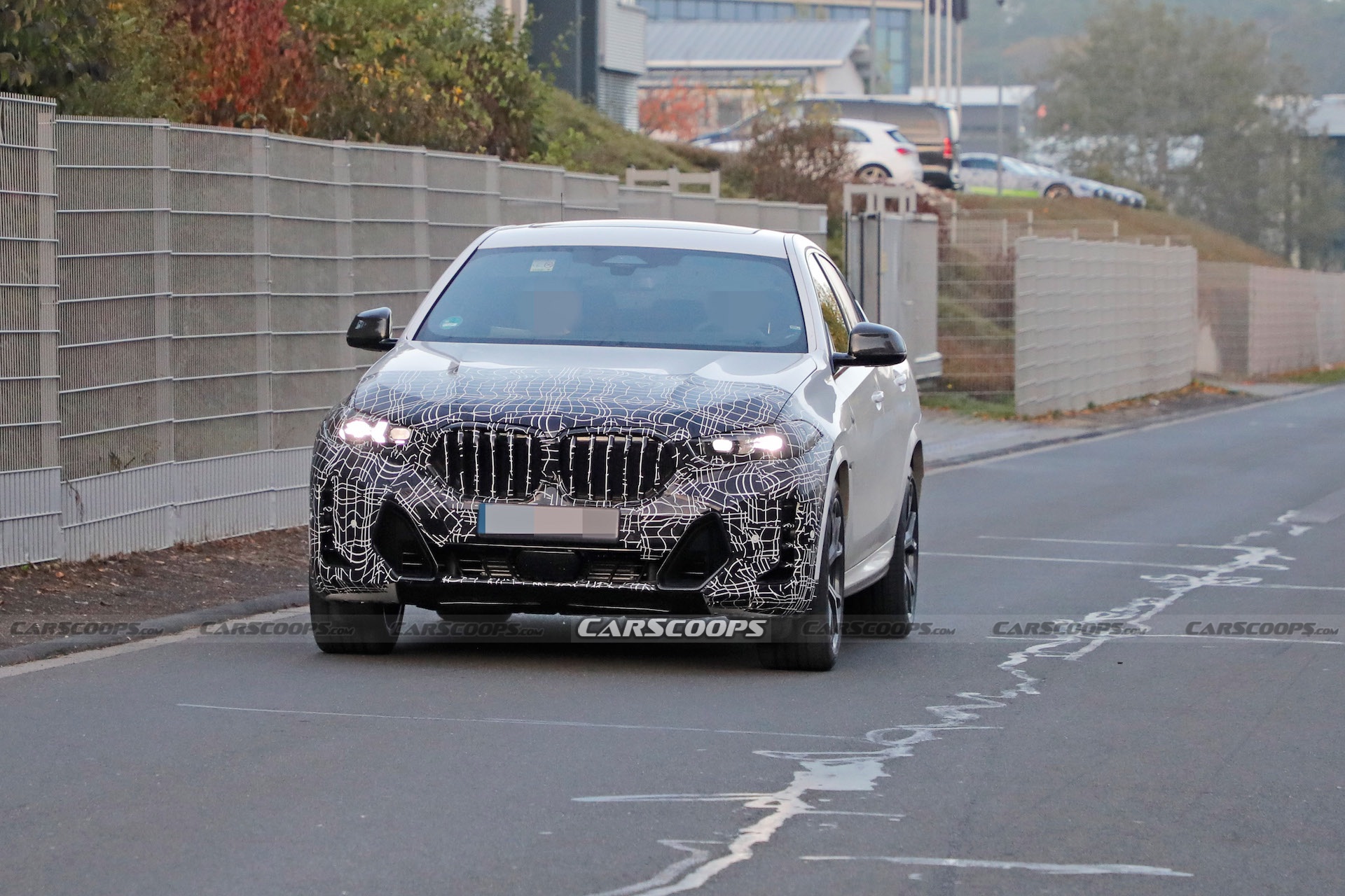 2023 BMW X6 Drops Camo, Reveals Production Grille and Bumper Design