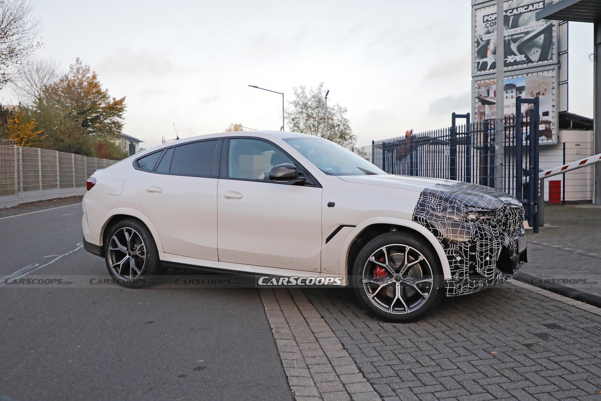 2023 BMW X6 Drops Camo, Reveals Production Grille and Bumper Design