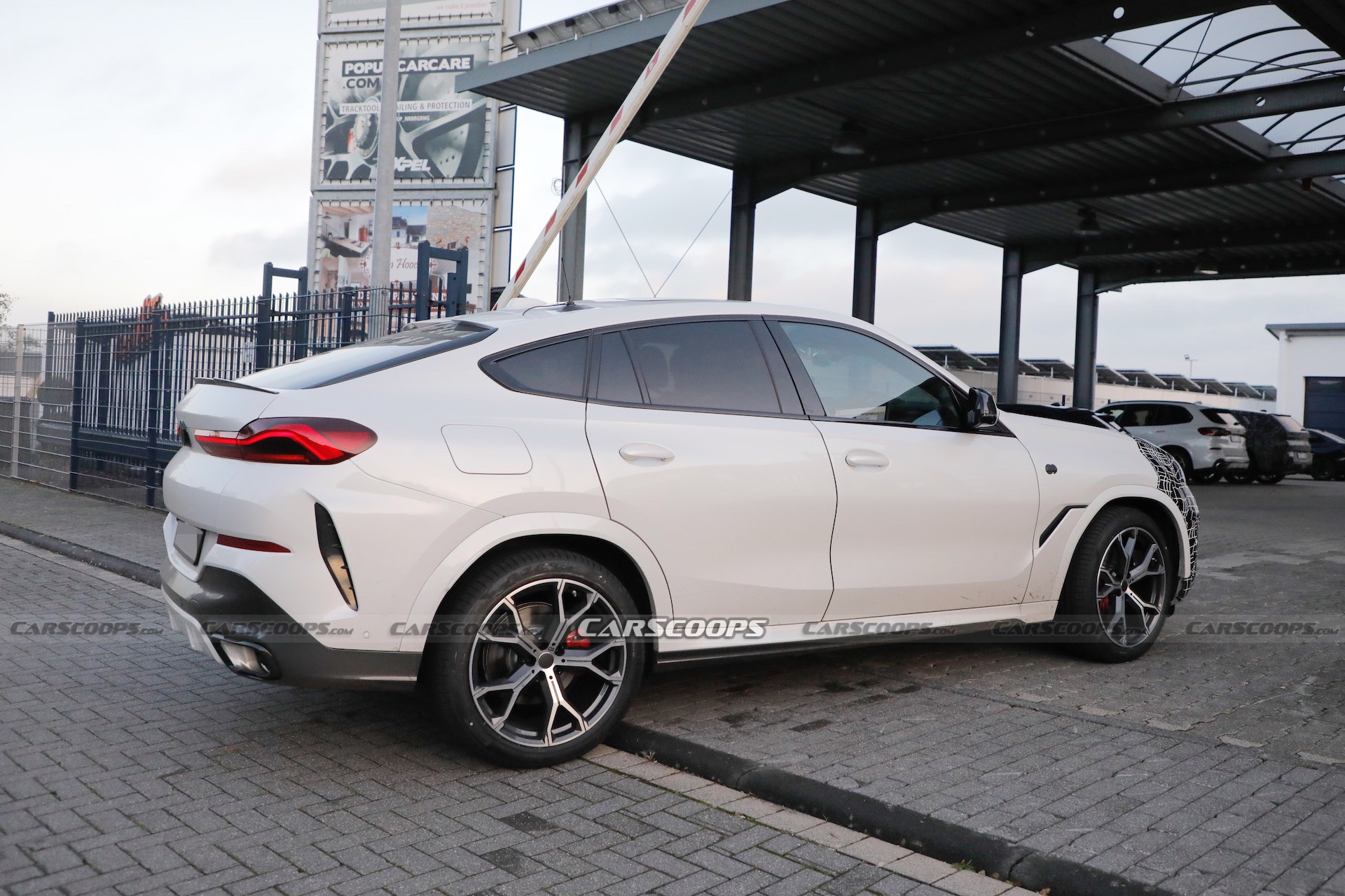 2023 BMW X6 Drops Camo, Reveals Production Grille and Bumper Design