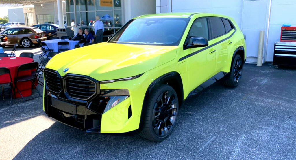  The 2023 BMW XM In Sao Paolo Yellow Is As Histrionic As You’d Expect