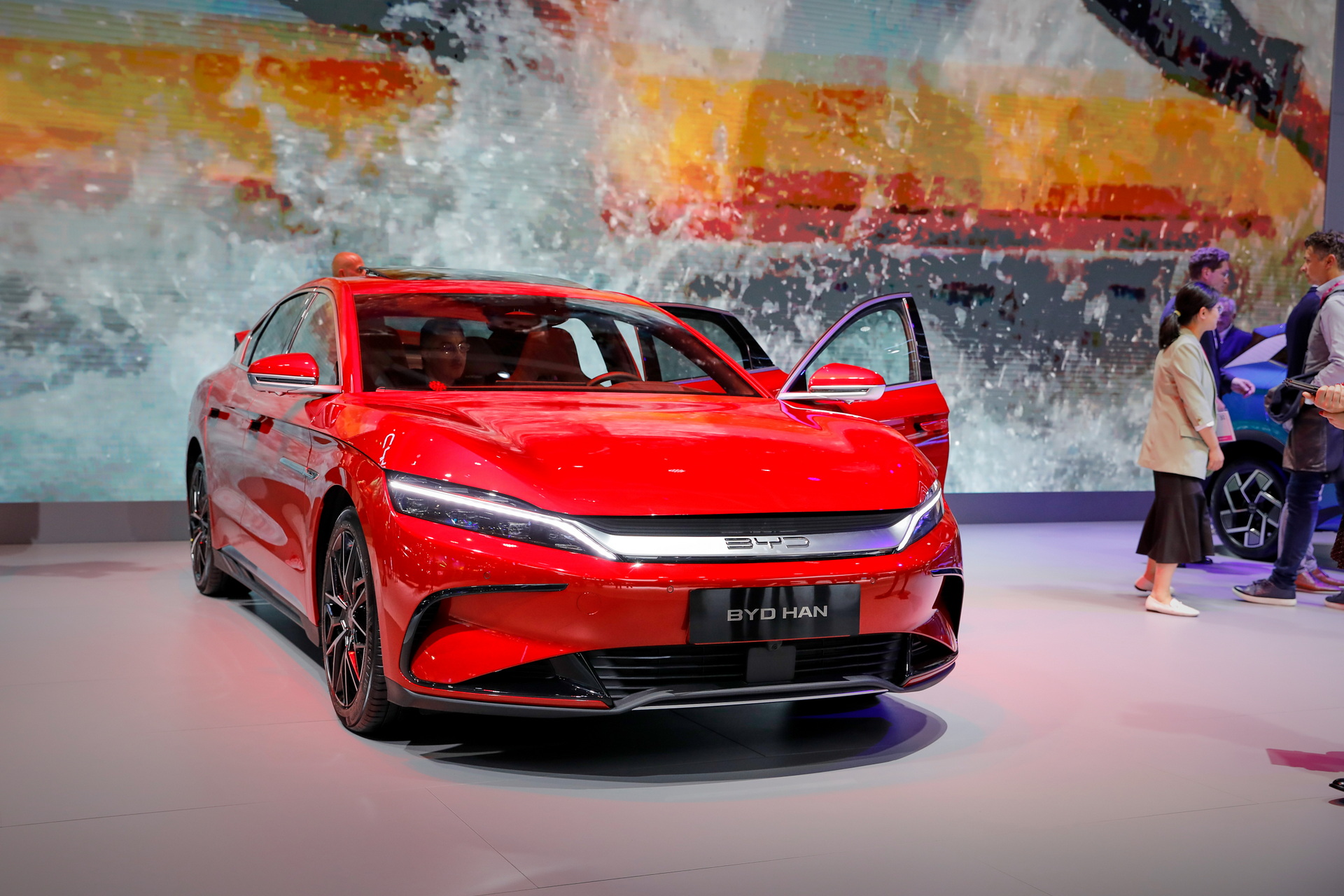 BYD Storms Paris With Atto 3 Crossover, Han Sedan, And Tang SUV Highlighting Its European Launch