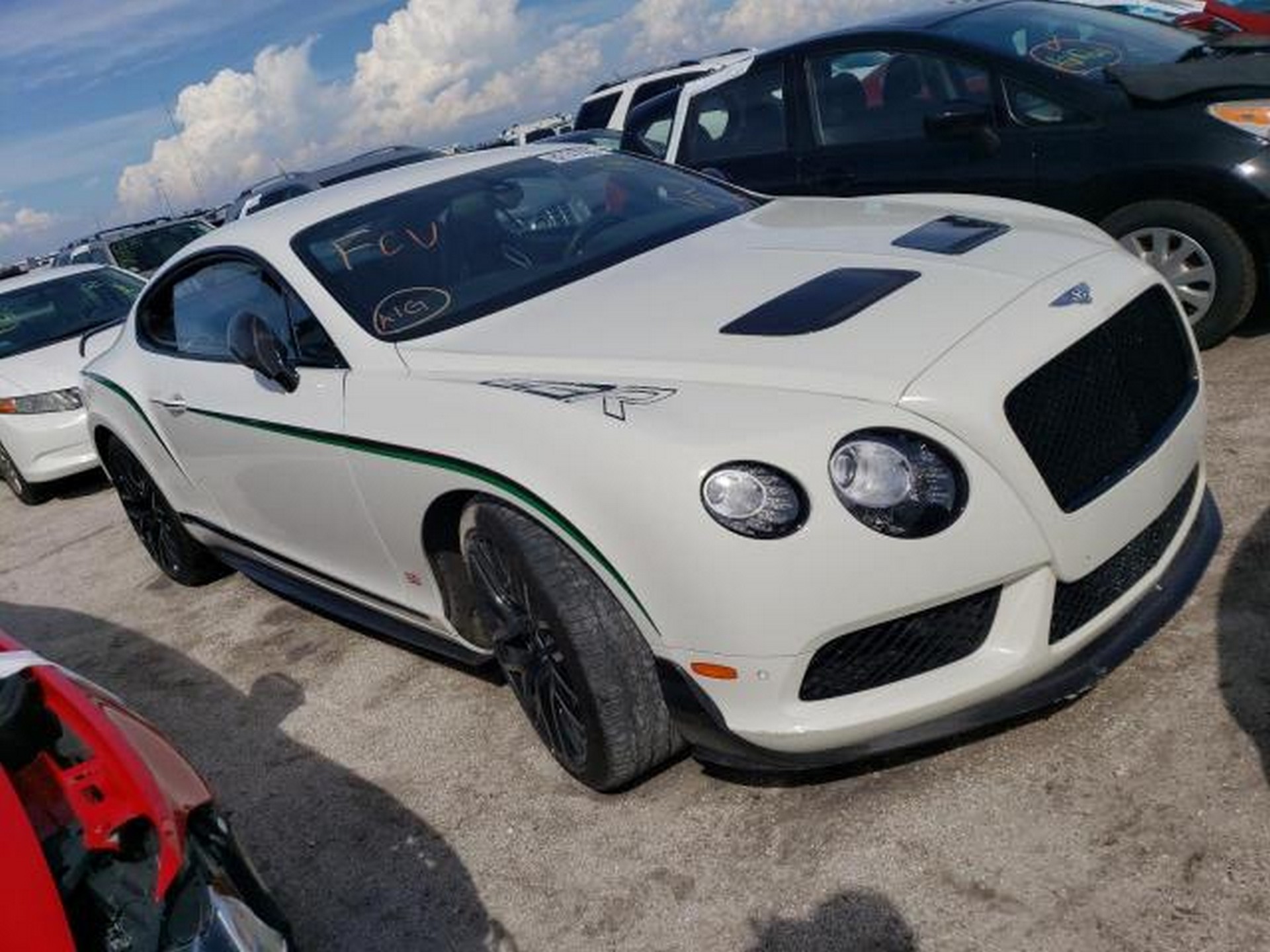 Someone Just Bought This Flood Damaged 2015 Bentley Continental GT3-R