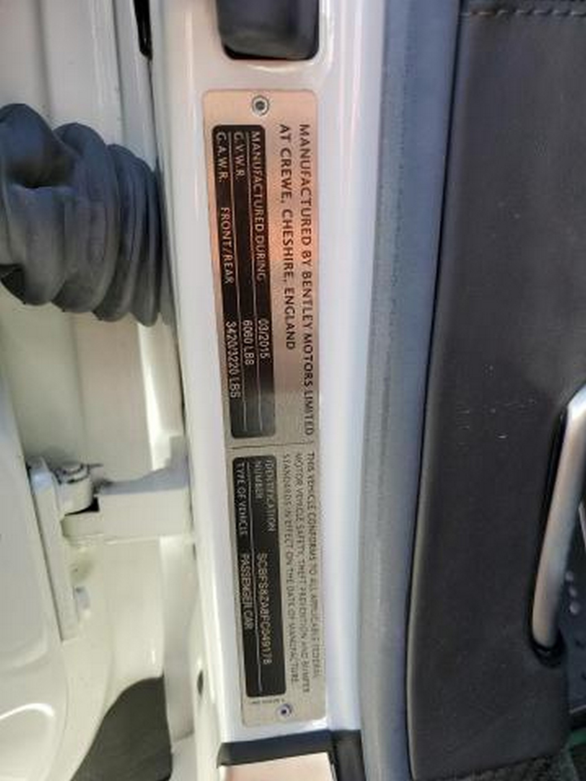 Someone Just Bought This Flood Damaged 2015 Bentley Continental GT3-R