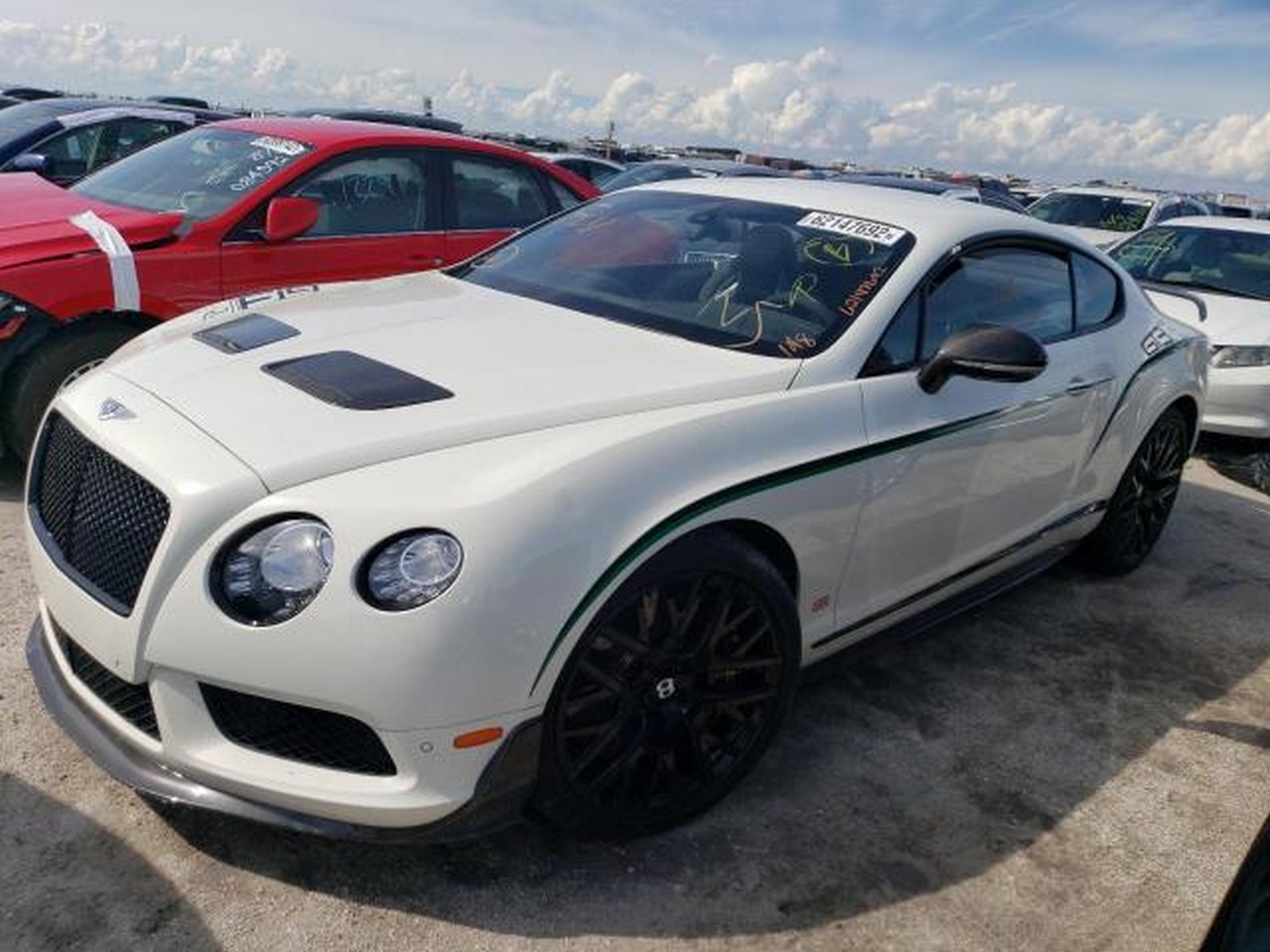 Someone Just Bought This Flood Damaged 2015 Bentley Continental GT3-R