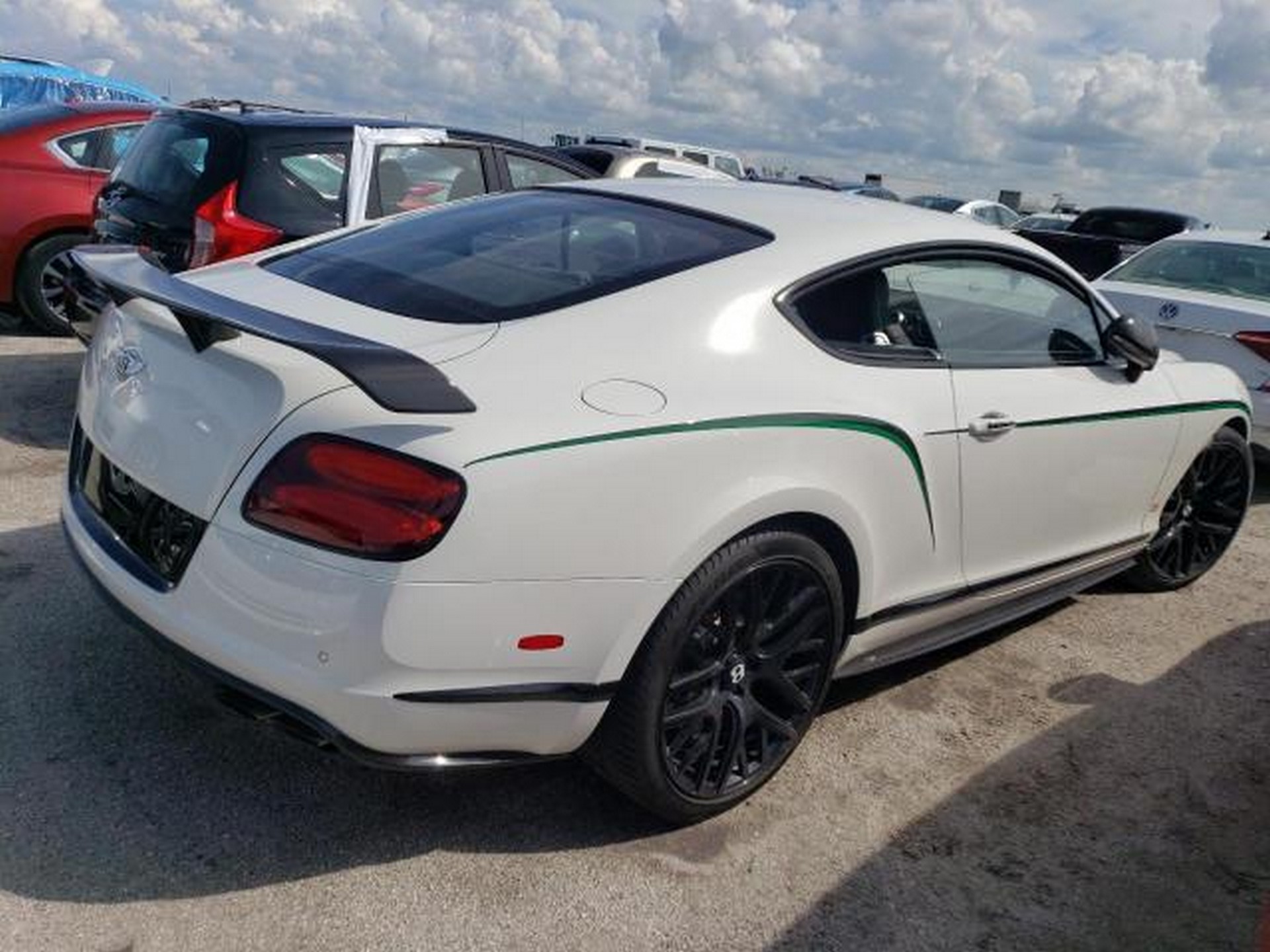 Someone Just Bought This Flood Damaged 2015 Bentley Continental GT3-R