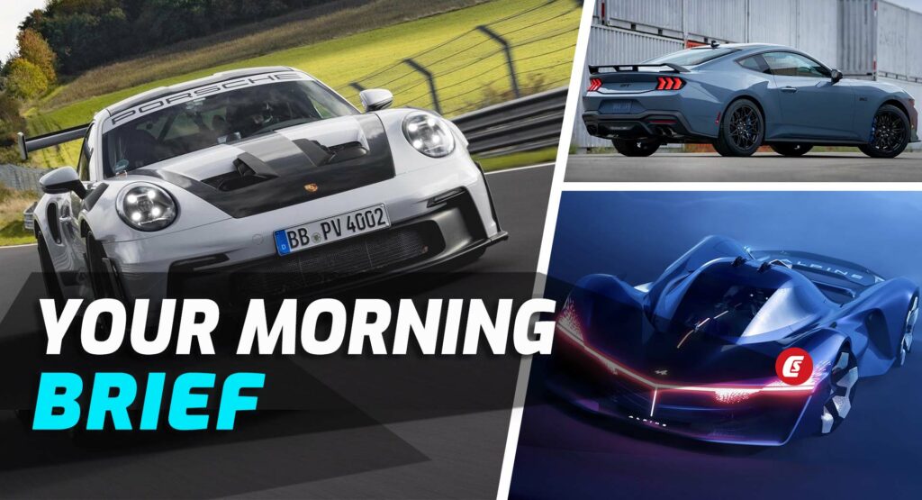  New Ford Mustang “Can’t Be Tuned”, 2023 Porsche GT3 RS Wild Ring Laptime, Sony-Honda To Build U.S.-Market EV: Your Morning Brief