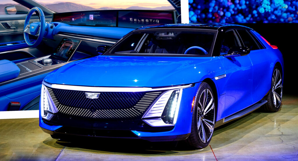  2024 Cadillac Celestiq Flagship EV Debuts With 600 HP, 300 Miles Of Range And $300,000+ Price Tag