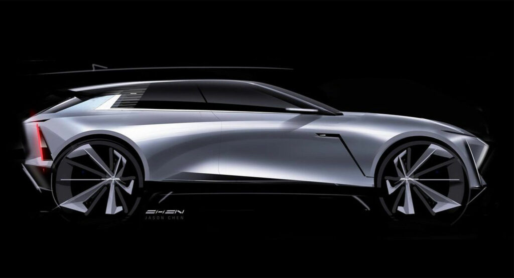  Cadillac Lyriq’s Smaller Electric Sibling Could Look A Little Like This GM Design Sketch