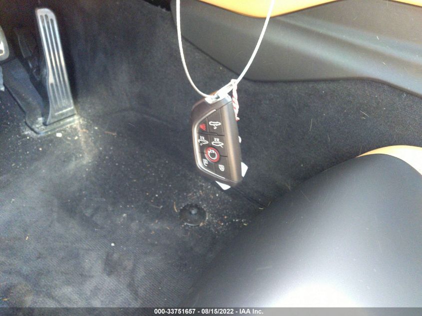 Auctioneer Claims This 2023 Corvette That Got A Salvage Title After Just 245 Miles Can Be Restored For $47k