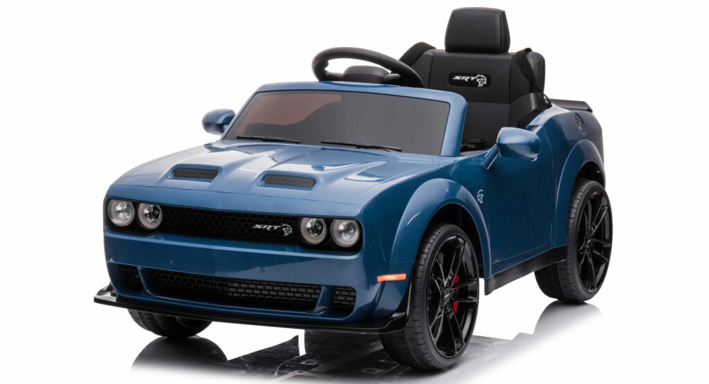  Rule The Playground With This Electric Dodge Challenger SRT Hellcat Ride-On