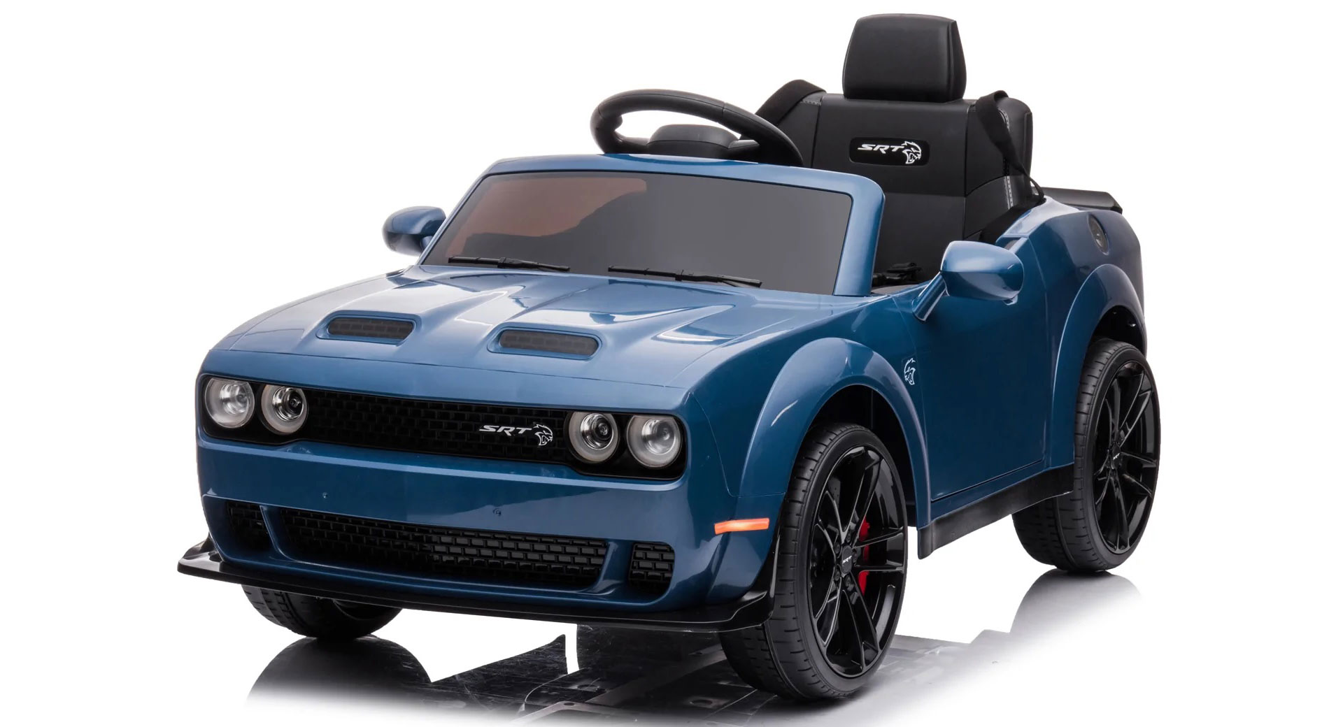 Dominez le terrain de jeu avec ce véhicule électrique Dodge Challenger SRT Hellcat