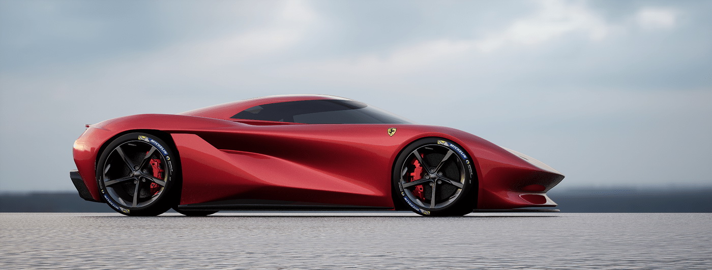 This Unofficial Ferrari 288 GTO Hommage Study Will Make You Forget About The 296 GTB